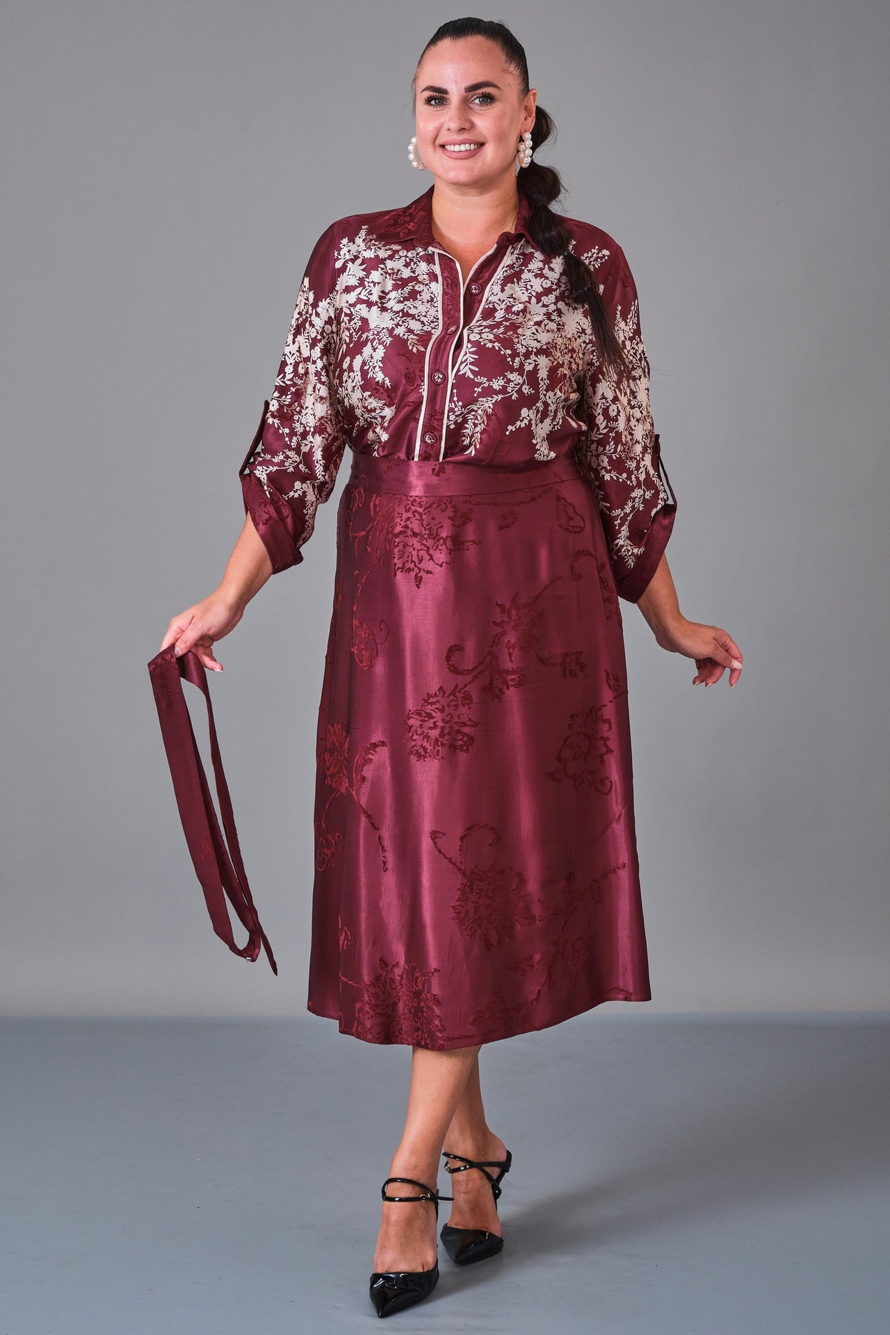 Dress Port - Plus Size Suit (DSP27K3640) - 8690200216978