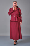 Dress Port - Plus Size Suit (DSP27K3643) - 8690200216992