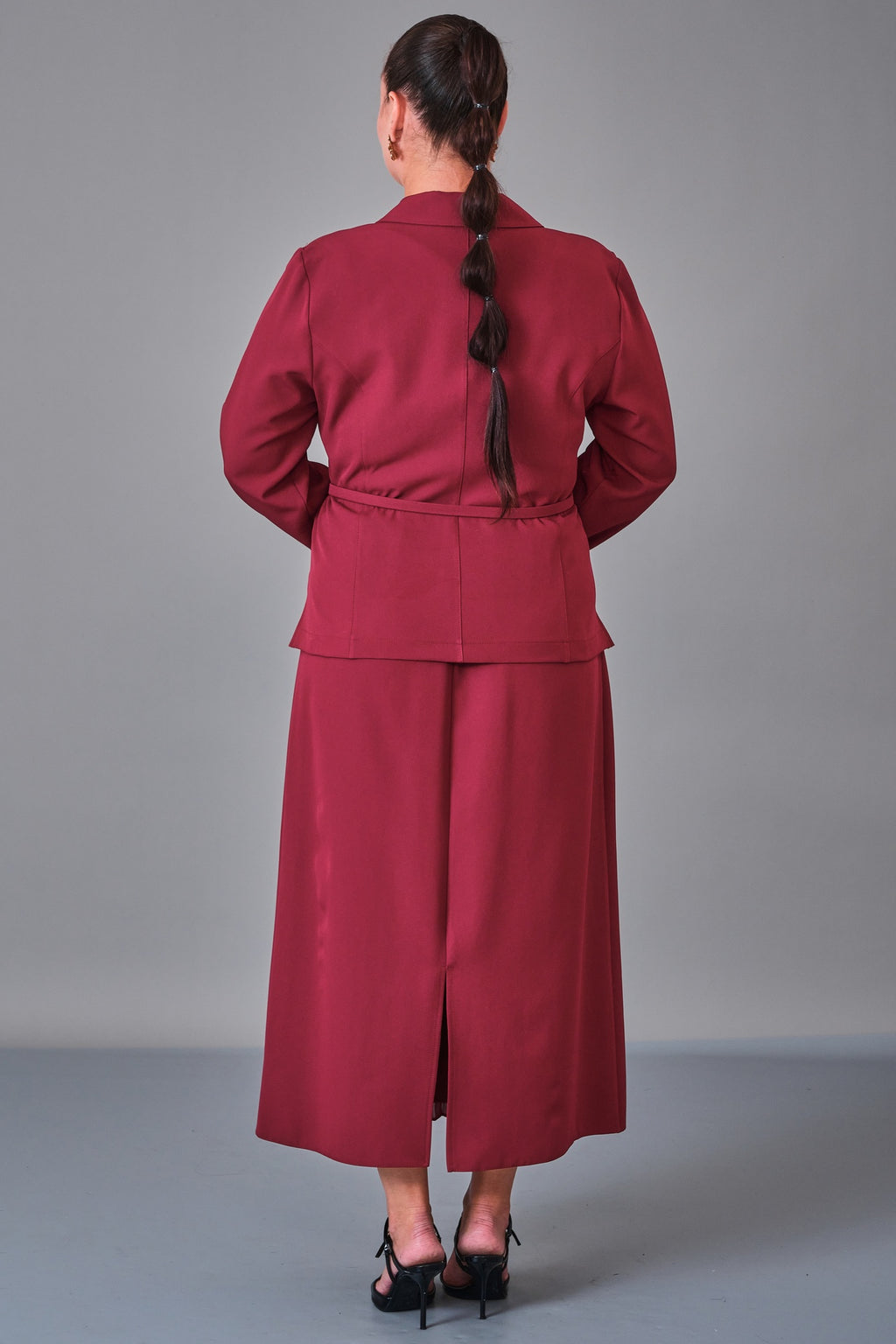 Dress Port - Plus Size Suit (DSP27K3643) - 8690200216992