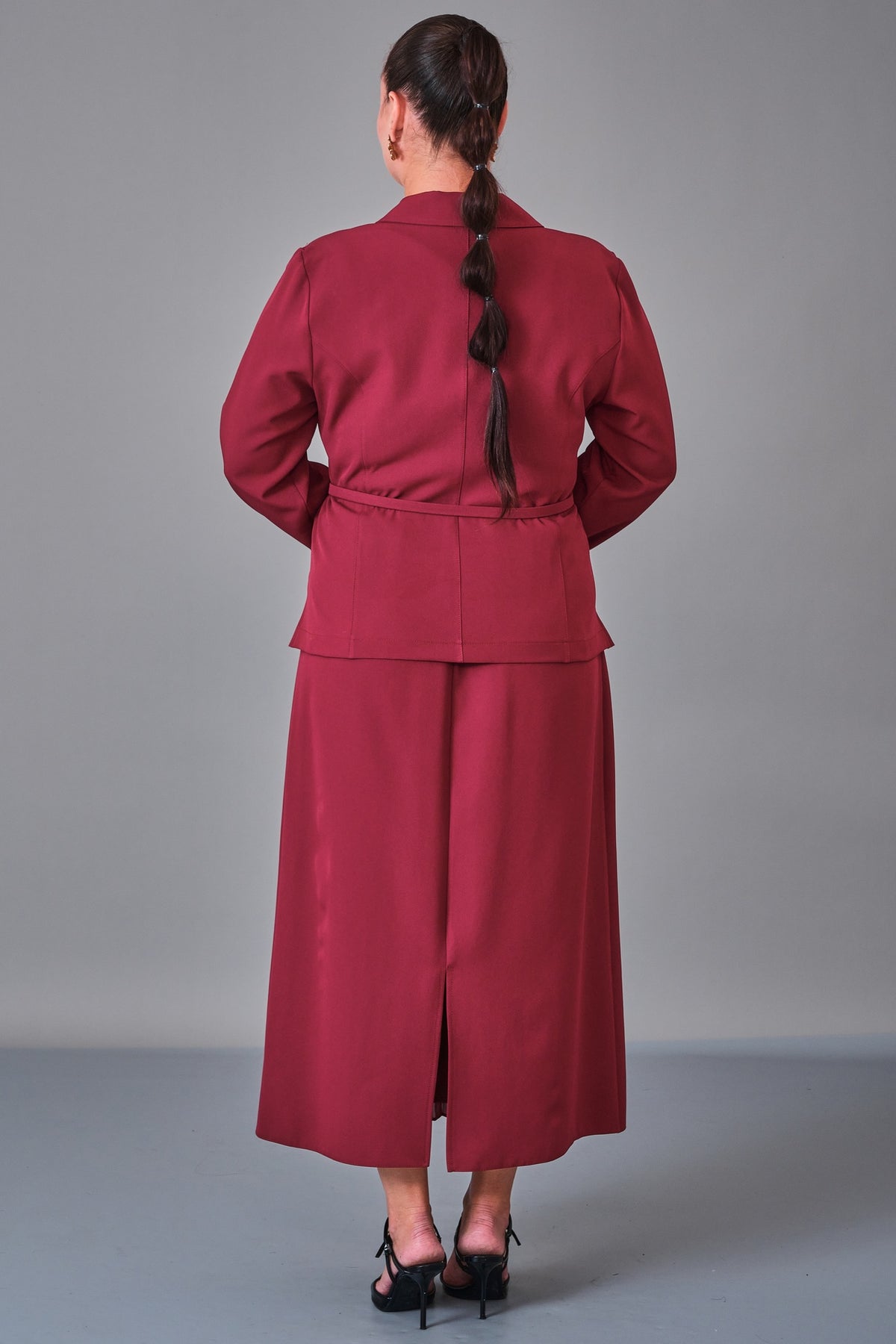 Dress Port - Plus Size Suit (DSP27K3643) - 8690200216992