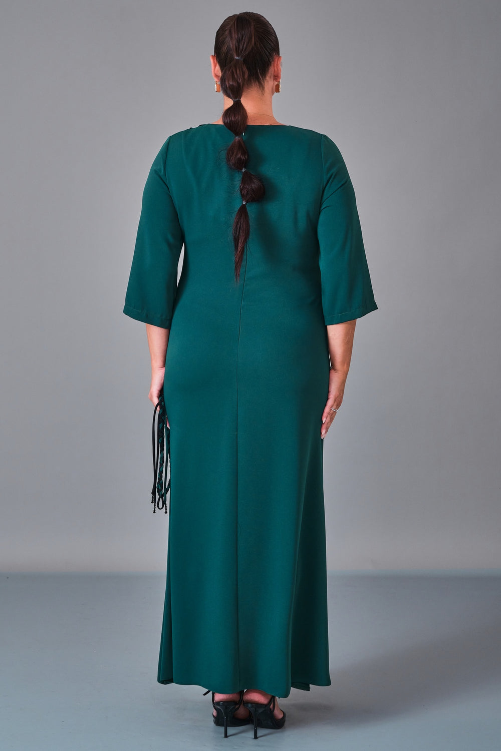 Dress Port - Plus Size Dress (DSP27K5821) - 8690200217012