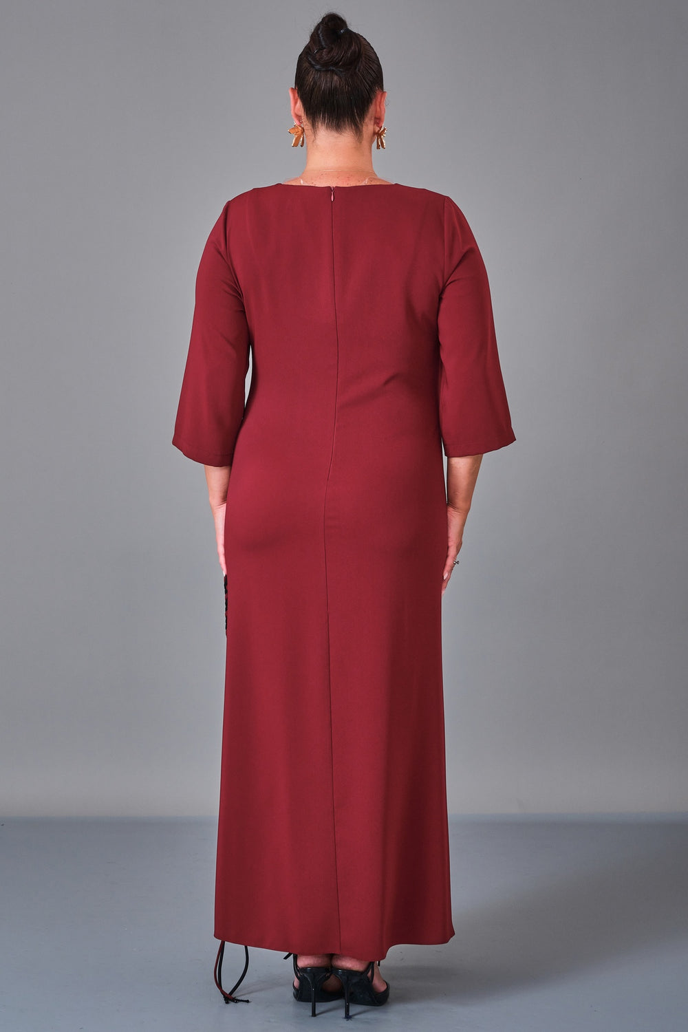 Dress Port - Plus Size Dress (DSP27K5821) - 8690200217029