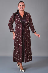 Dress Port - Plus Size Dress (DSP27K5823) - 8690200217050