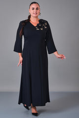 Dress Port - Plus Size Dress (DSP27K5825) - 8690200217081
