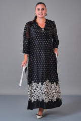 Dress Port - Plus Size Dress (DSP27K5826) - 8690200217104