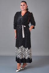 Dress Port - Plus Size Dress (DSP27K5826) - 8690200217104