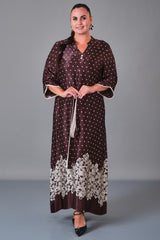 Dress Port - Plus Size Dress (DSP27K5826) - 8690200217111