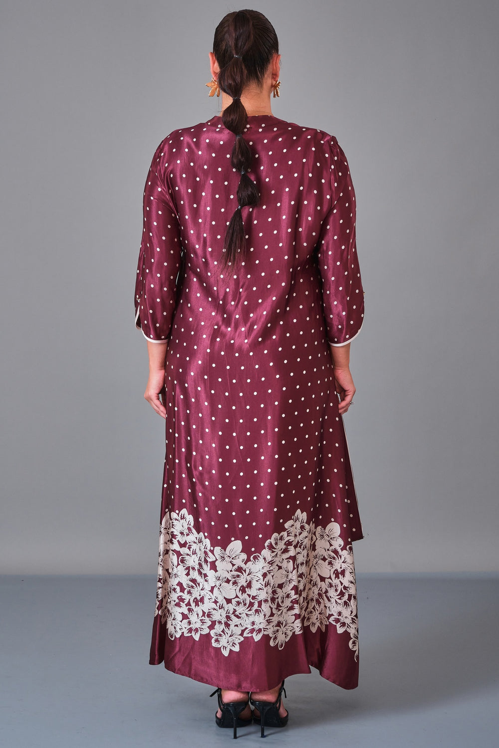 Dress Port - Plus Size Dress (DSP27K5826) - 8690200217128