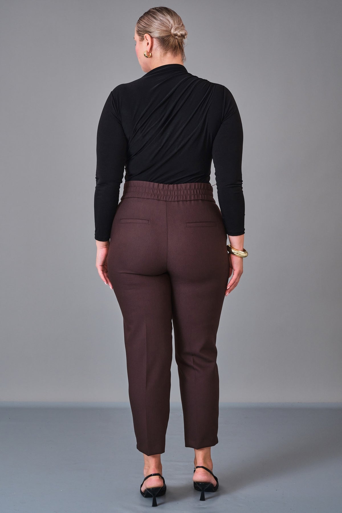 Elitline - Plus Size Trousers (ELT27K1-63-4130) - 8690200217142