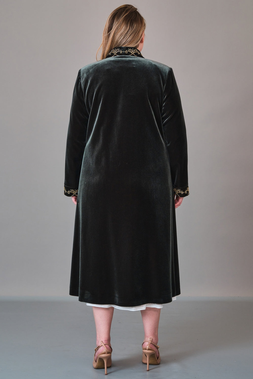 Ksas - Plus Size Cardigan (KSS27K4204) - 8690200217180