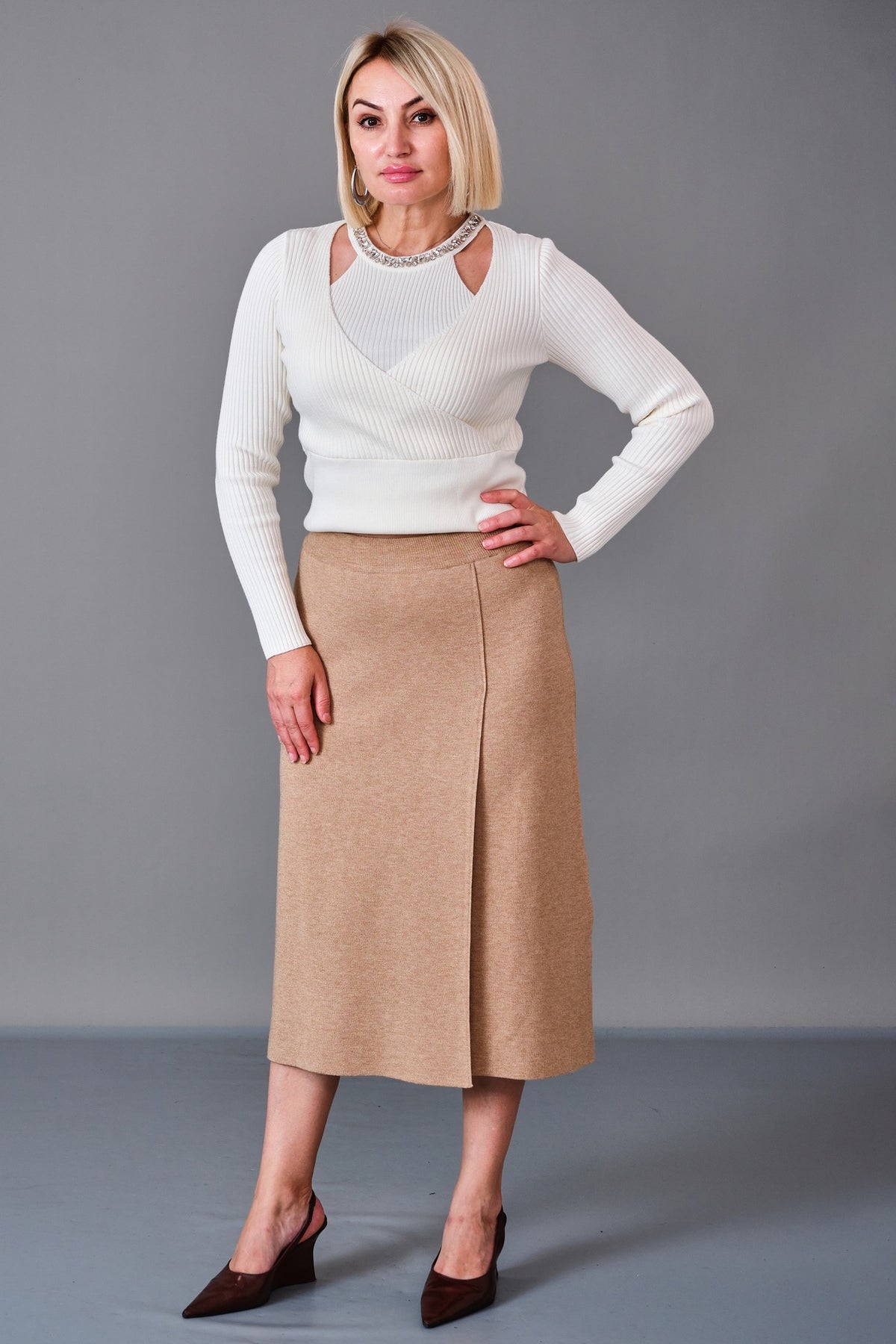 Vedi - Regular Size Blouse (VED27K8001) - 8690200217289