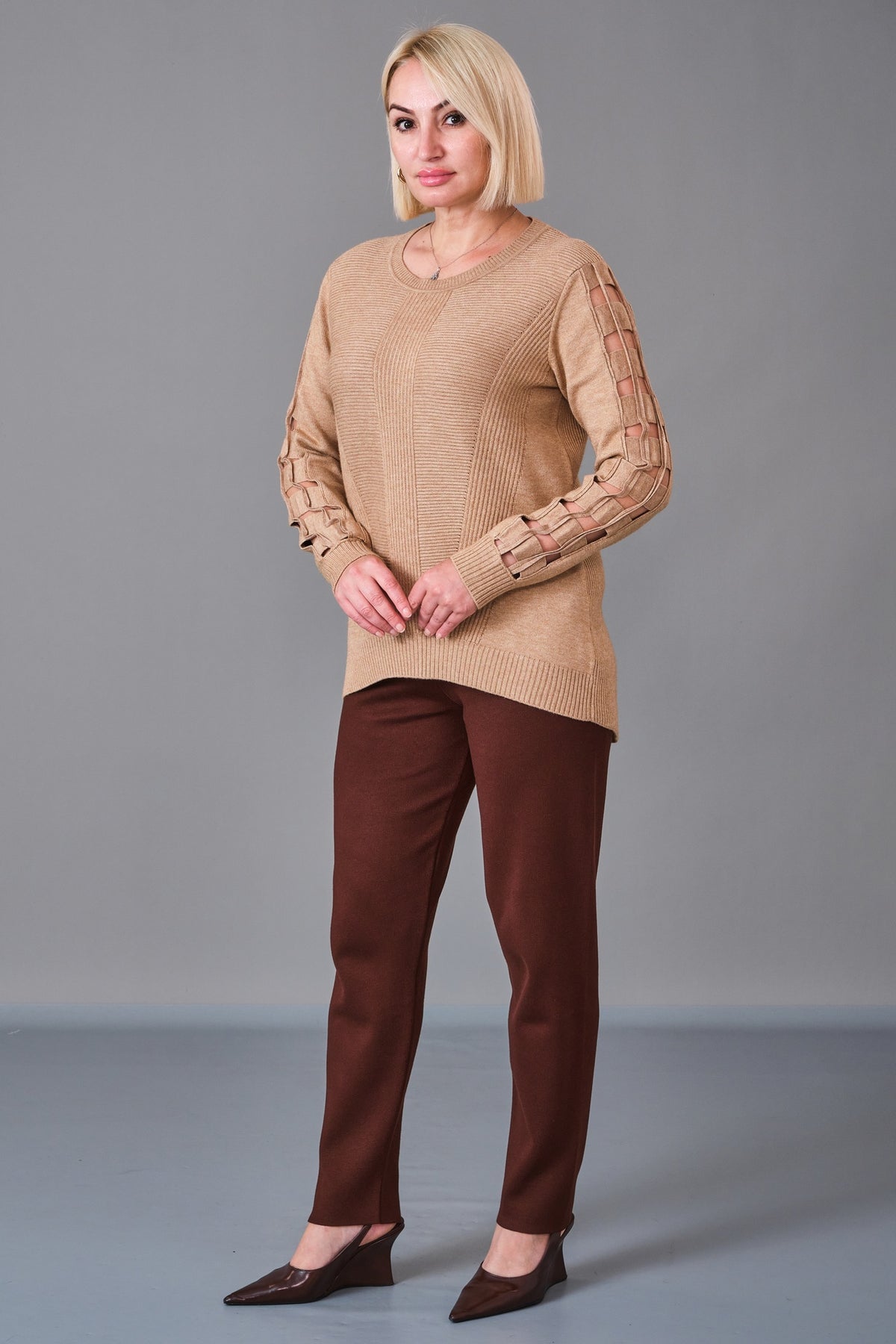 Vedi - Regular Size Knitwear (VED27K8009) - 8690200217500