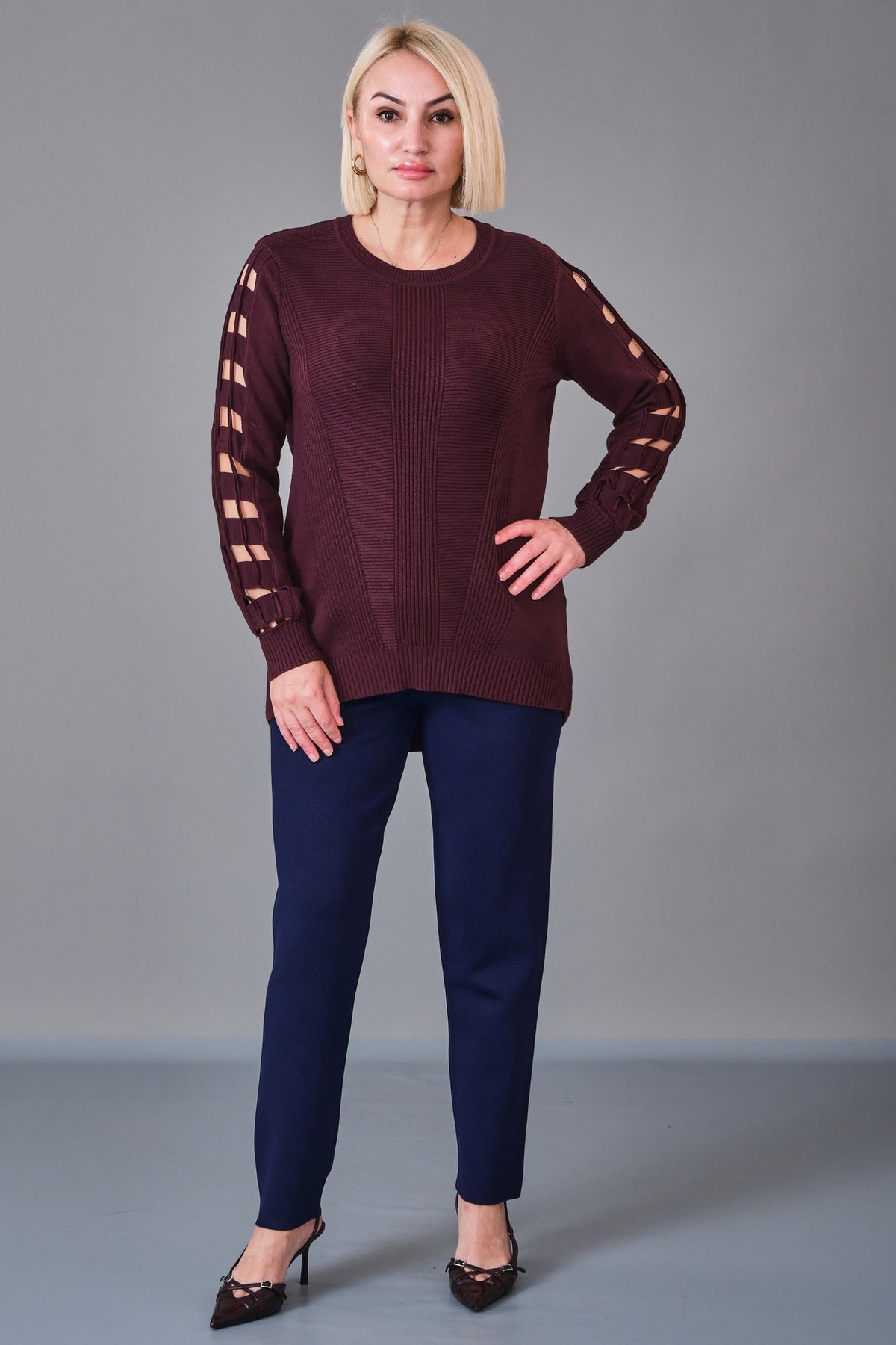 Vedi - Regular Size Knitwear (VED27K8009) - 8690200217517