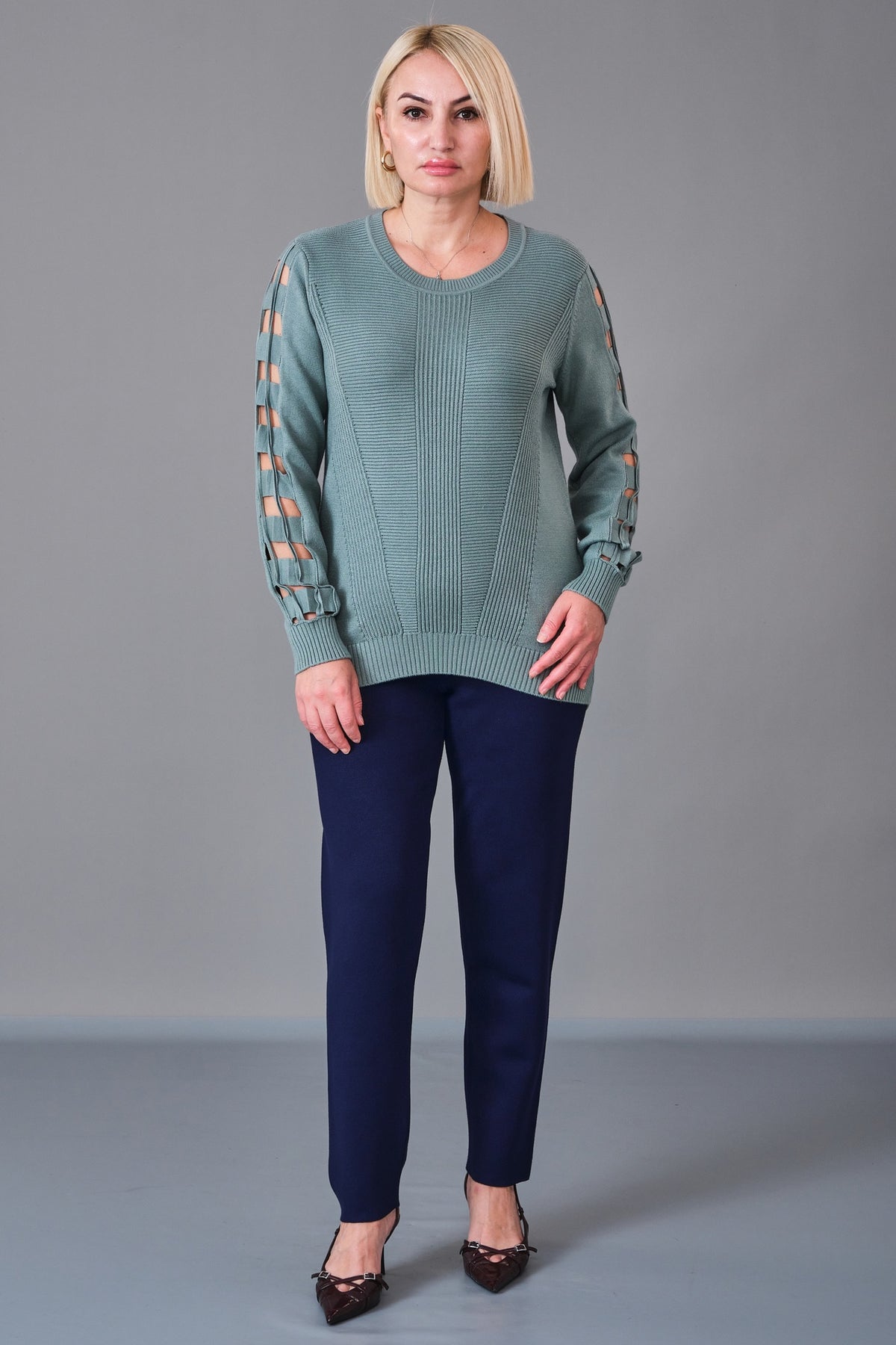 Vedi - Regular Size Knitwear (VED27K8009) - 8690200217524
