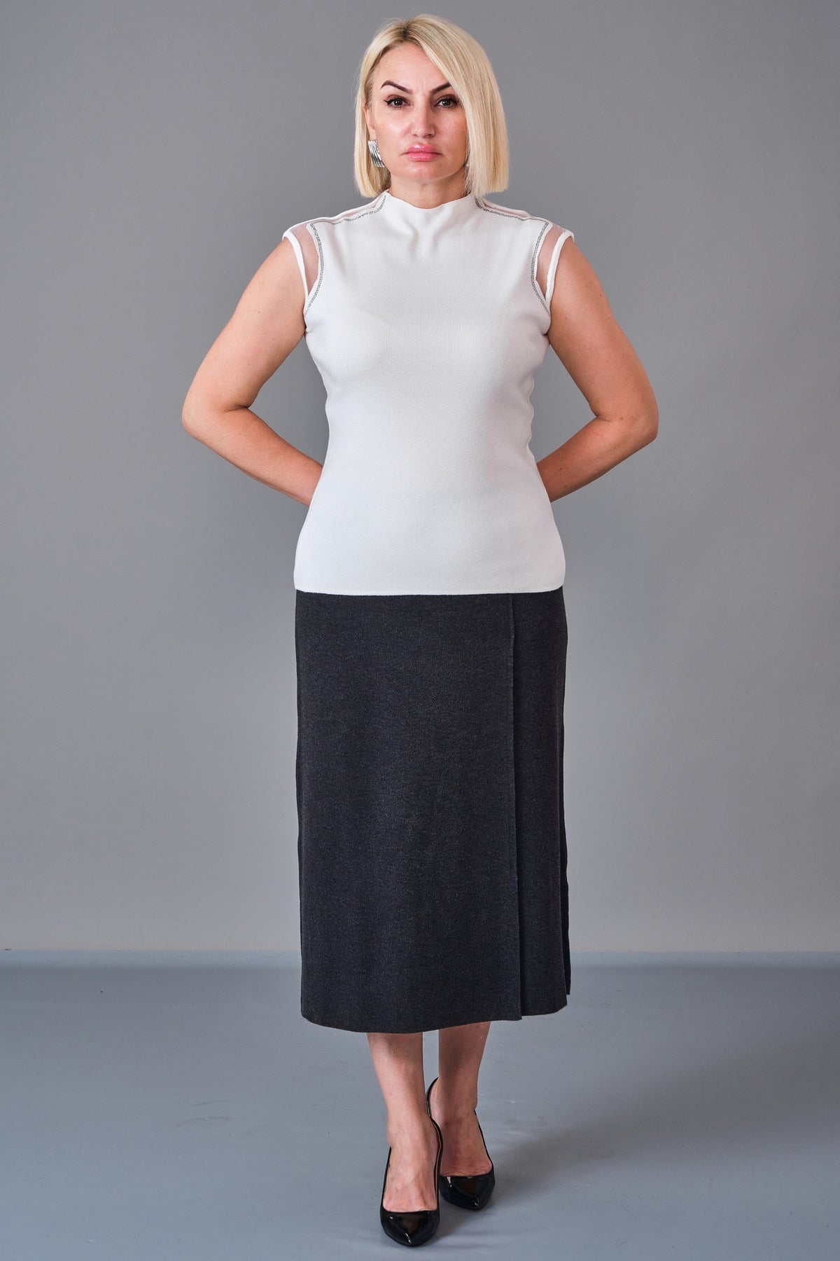 Vedi - Regular Size Knitwear (VED27K8011) - 8690200217548
