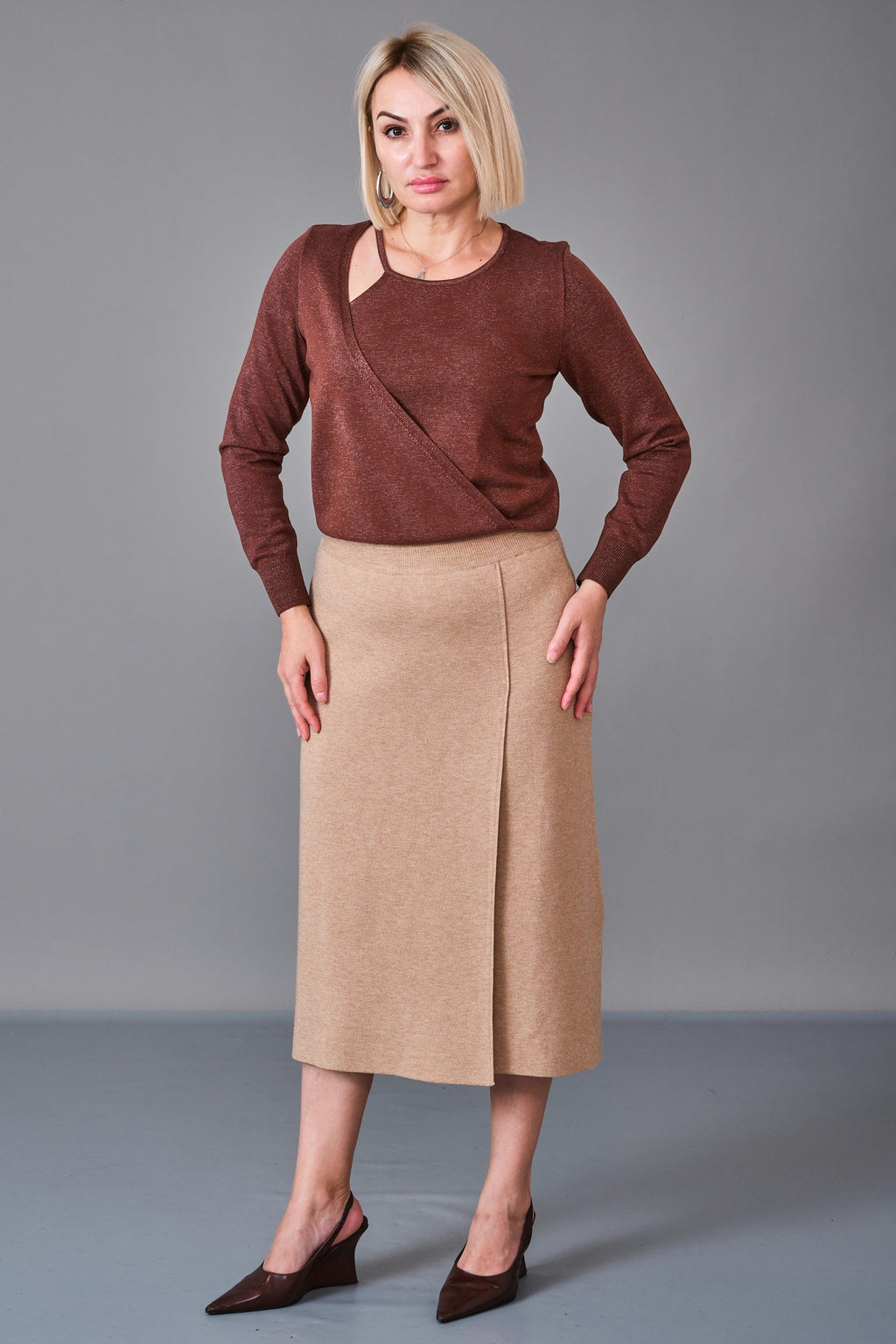 Vedi - Regular Size Blouse (VED27K8035) - 8690200217661