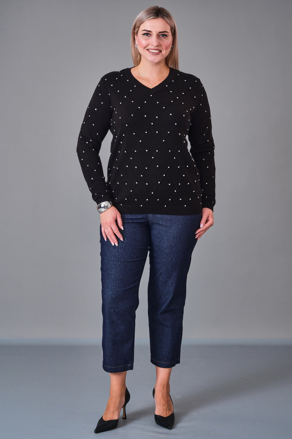 Xlife - Plus Size Blouse (XLF27K8007) - 8690200217869