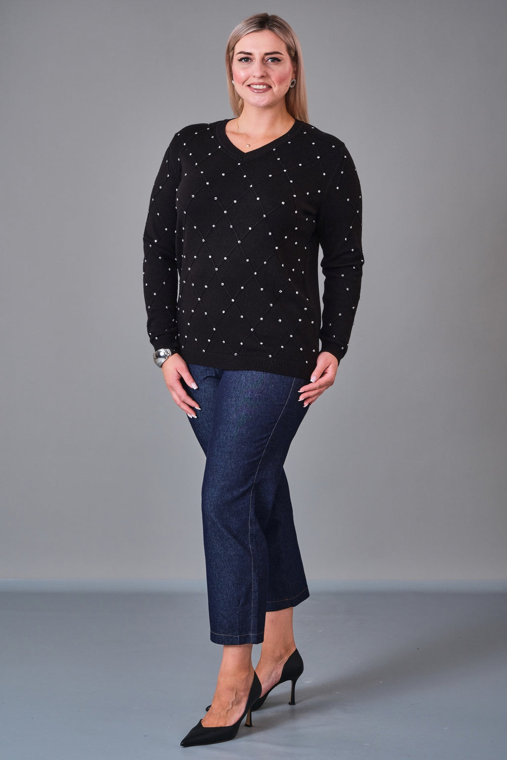 Xlife - Plus Size Blouse (XLF27K8007) - 8690200217869