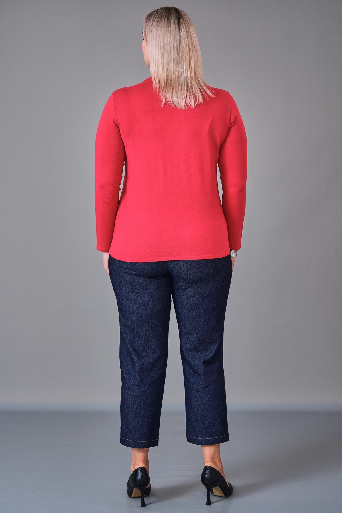 Xlife - Plus Size Knitwear (XLF27K8012) - 8690200217944