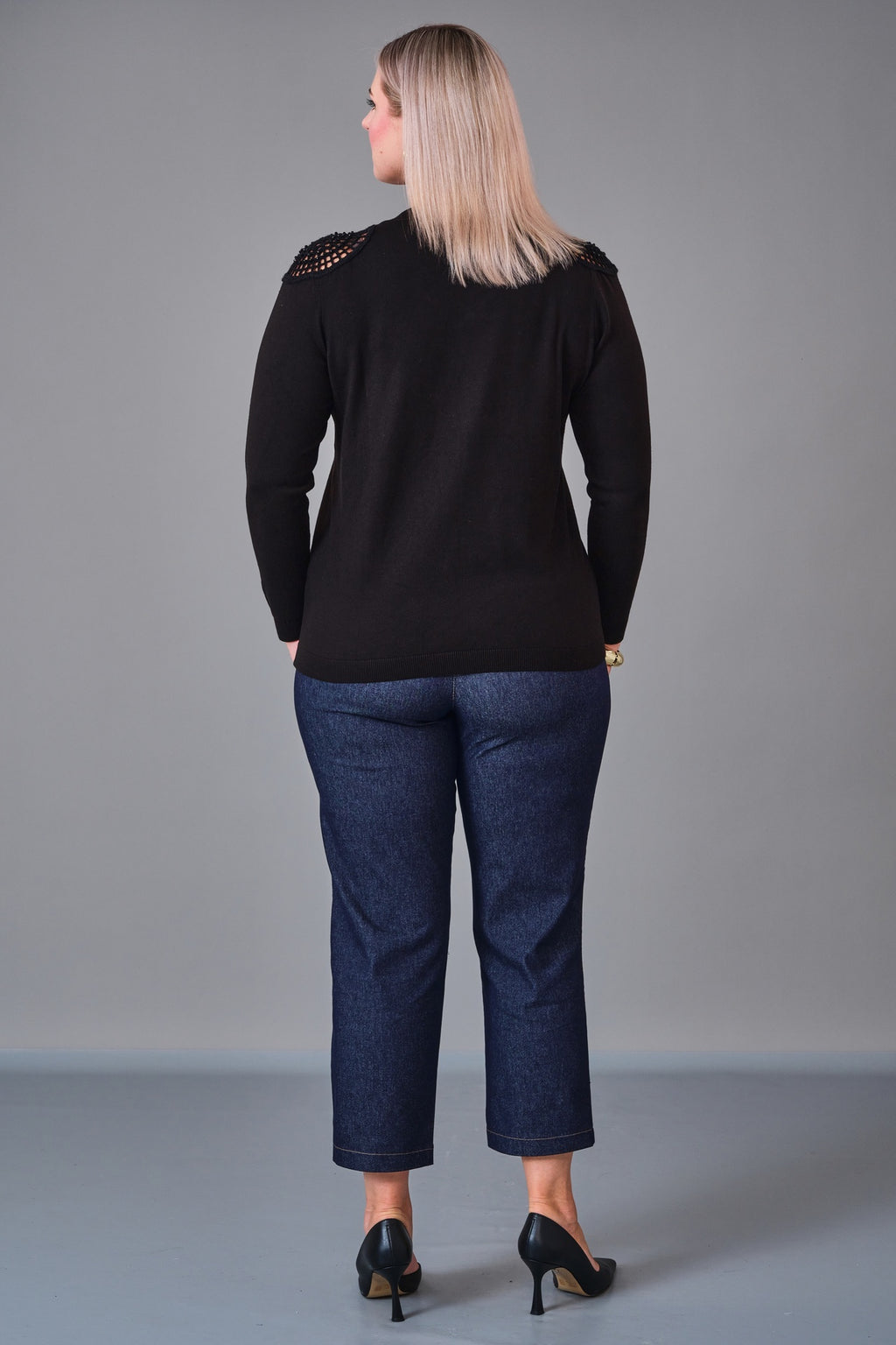 Xlife - Plus Size Knitwear (XLF27K8037) - 8690200217951
