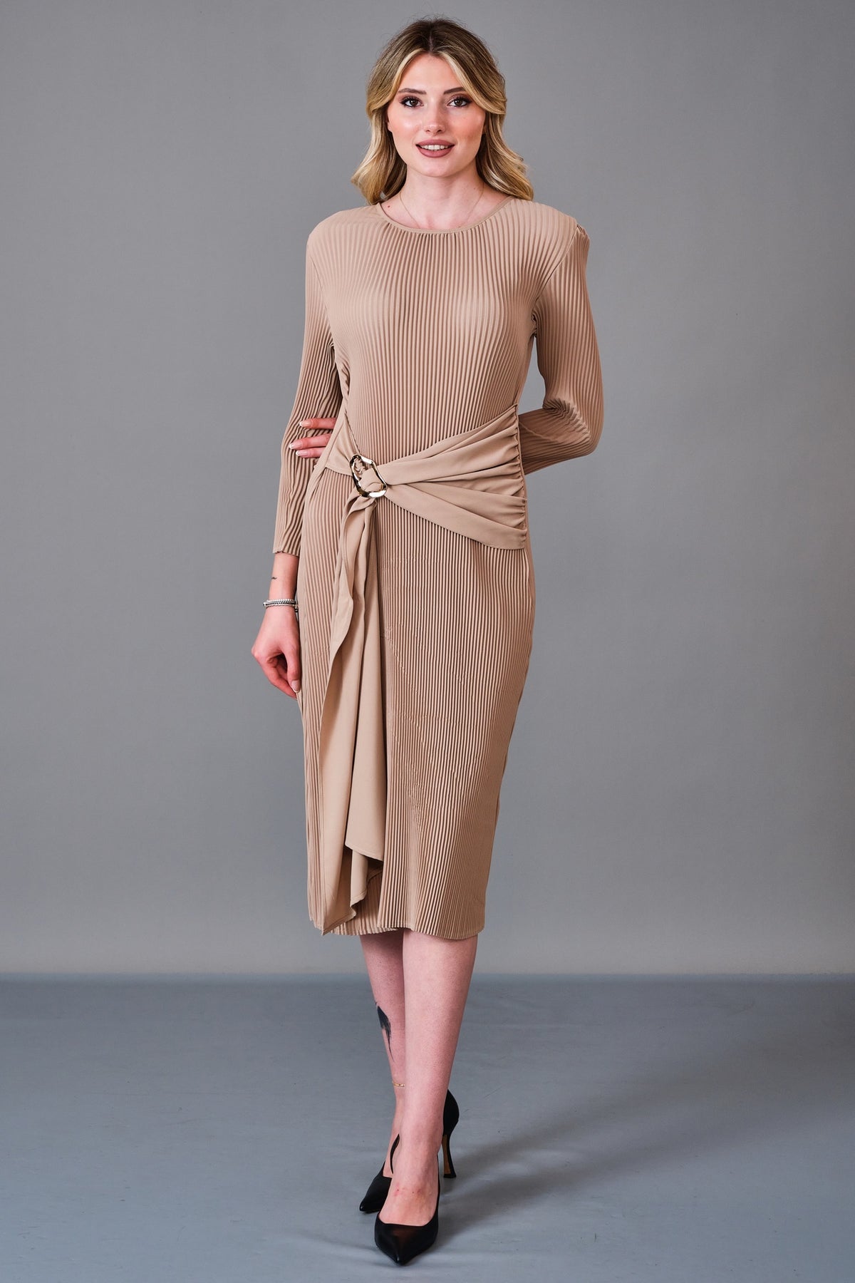 Myraang - Regular Size Dress (MRG27K05-3156) - 8690200218668
