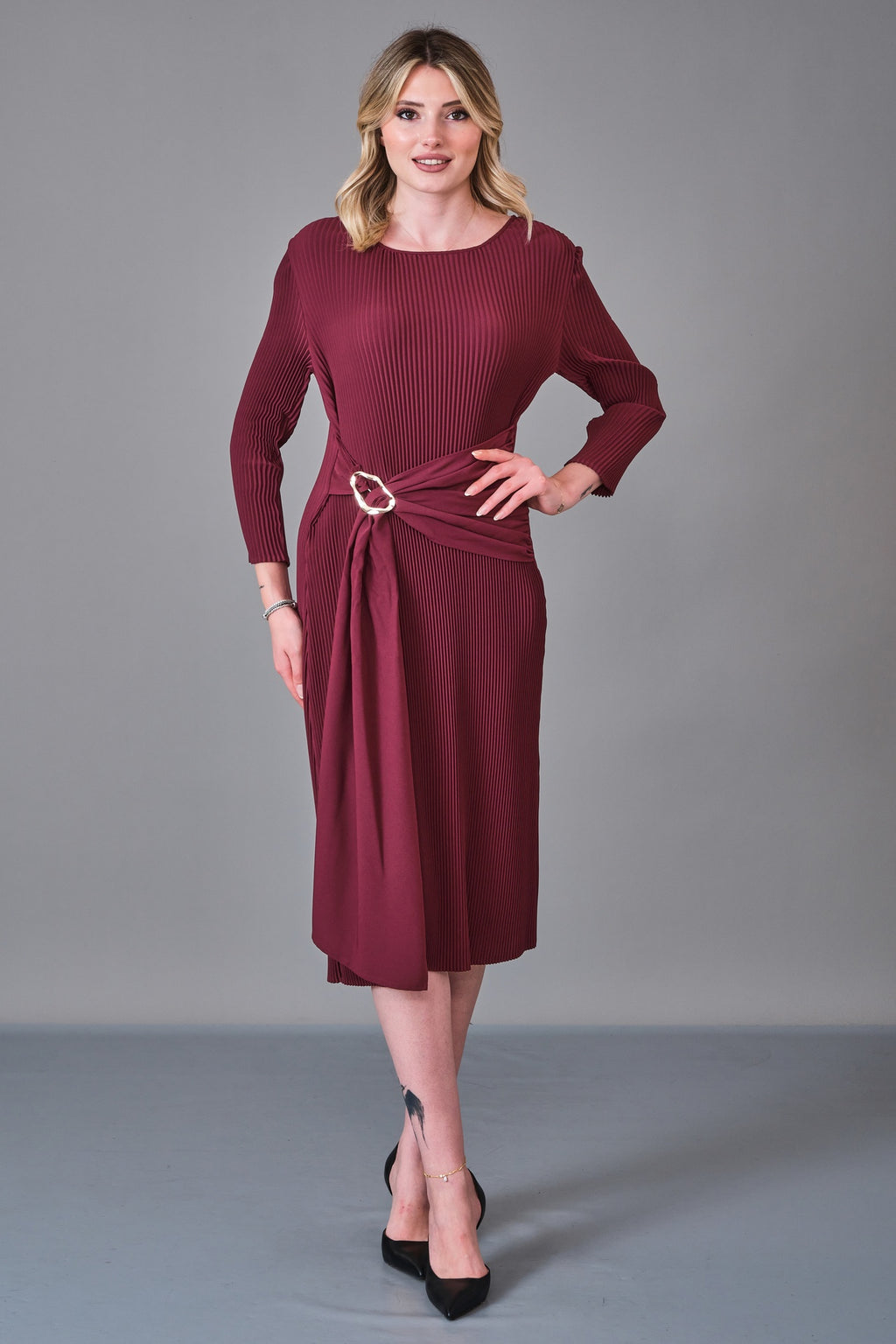 Myraang - Regular Size Dress (MRG27K05-3156) - 8690200218675