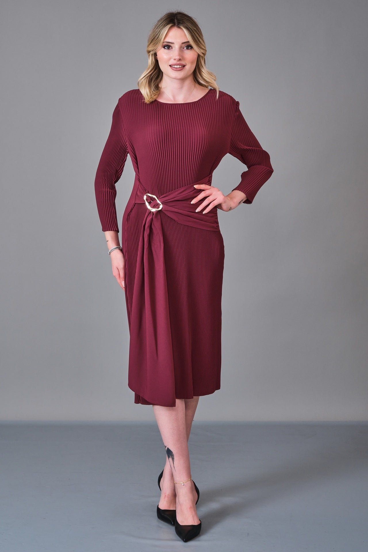 Myraang - Regular Size Dress (MRG27K05-3156) - 8690200218675