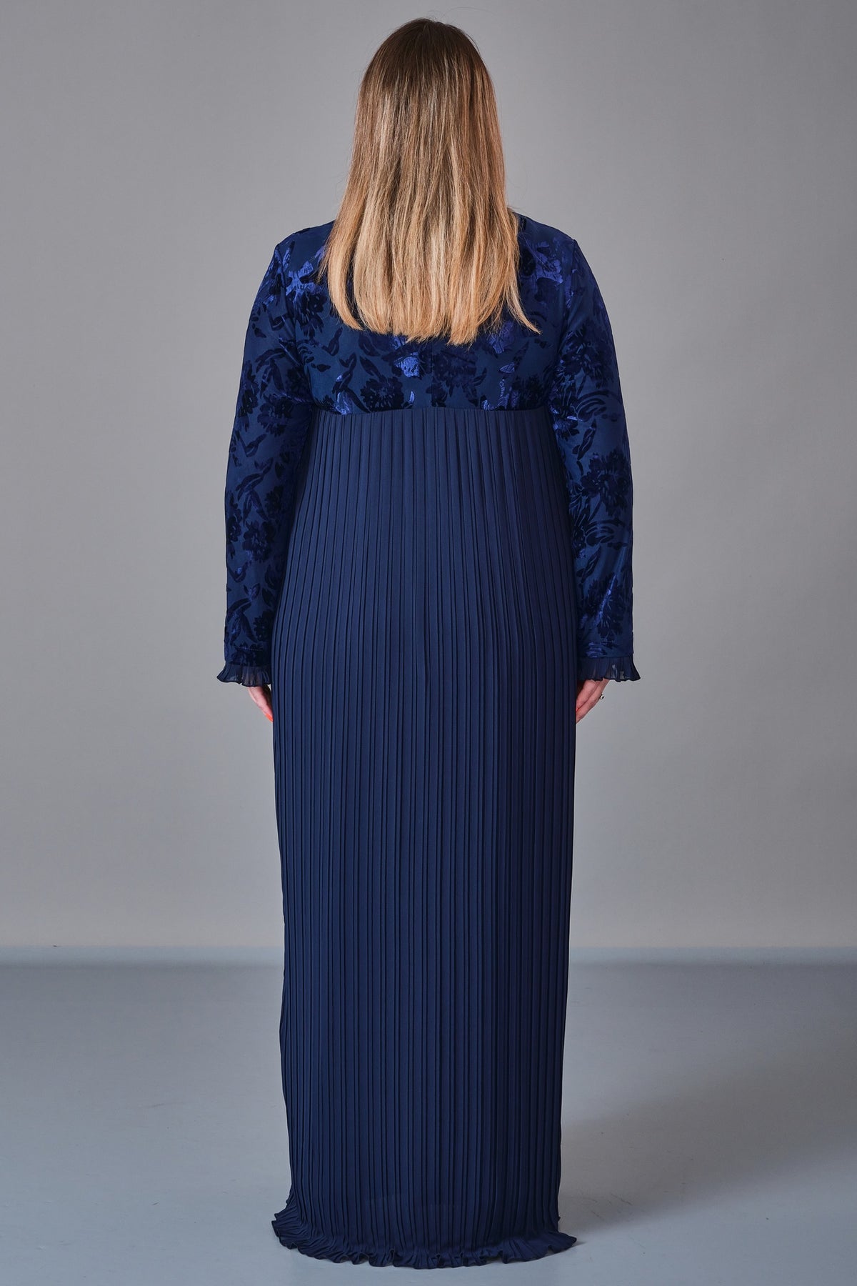 Ksas - Plus Size Dress (KSS27K32417) - 8690200218798