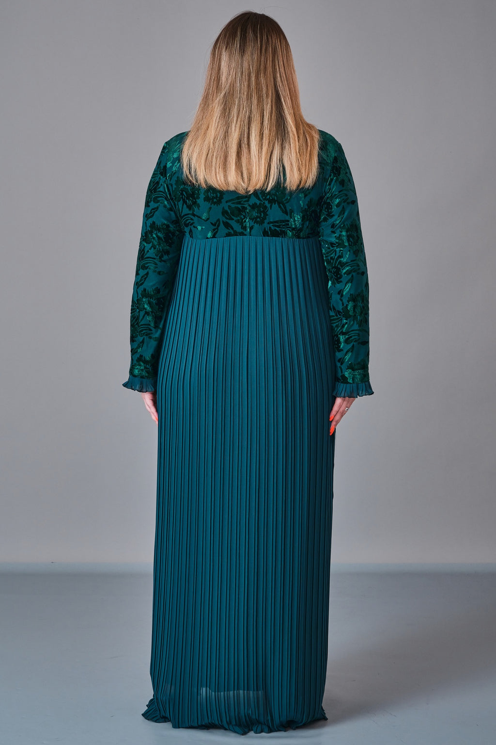 Ksas - Plus Size Dress (KSS27K32417) - 8690200218804