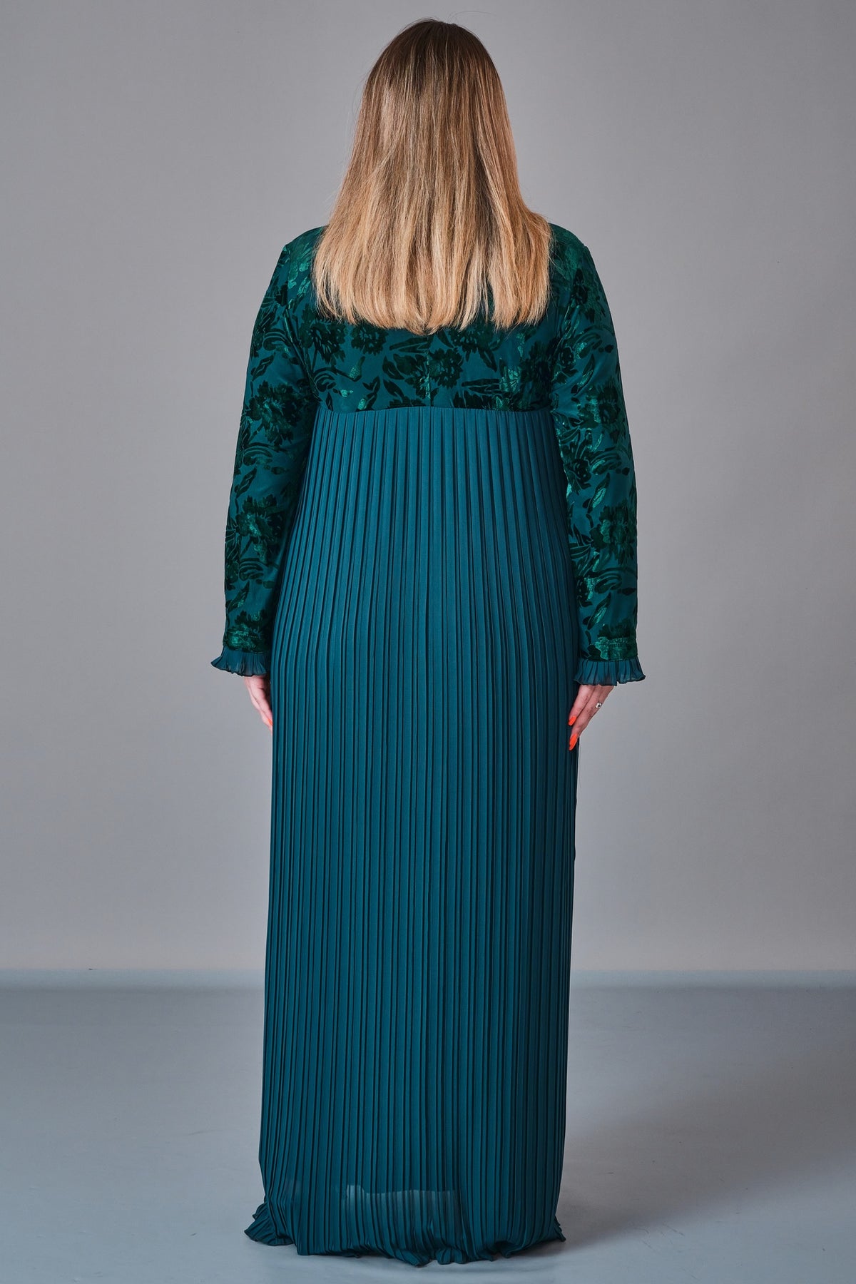 Ksas - Plus Size Dress (KSS27K32417) - 8690200218804