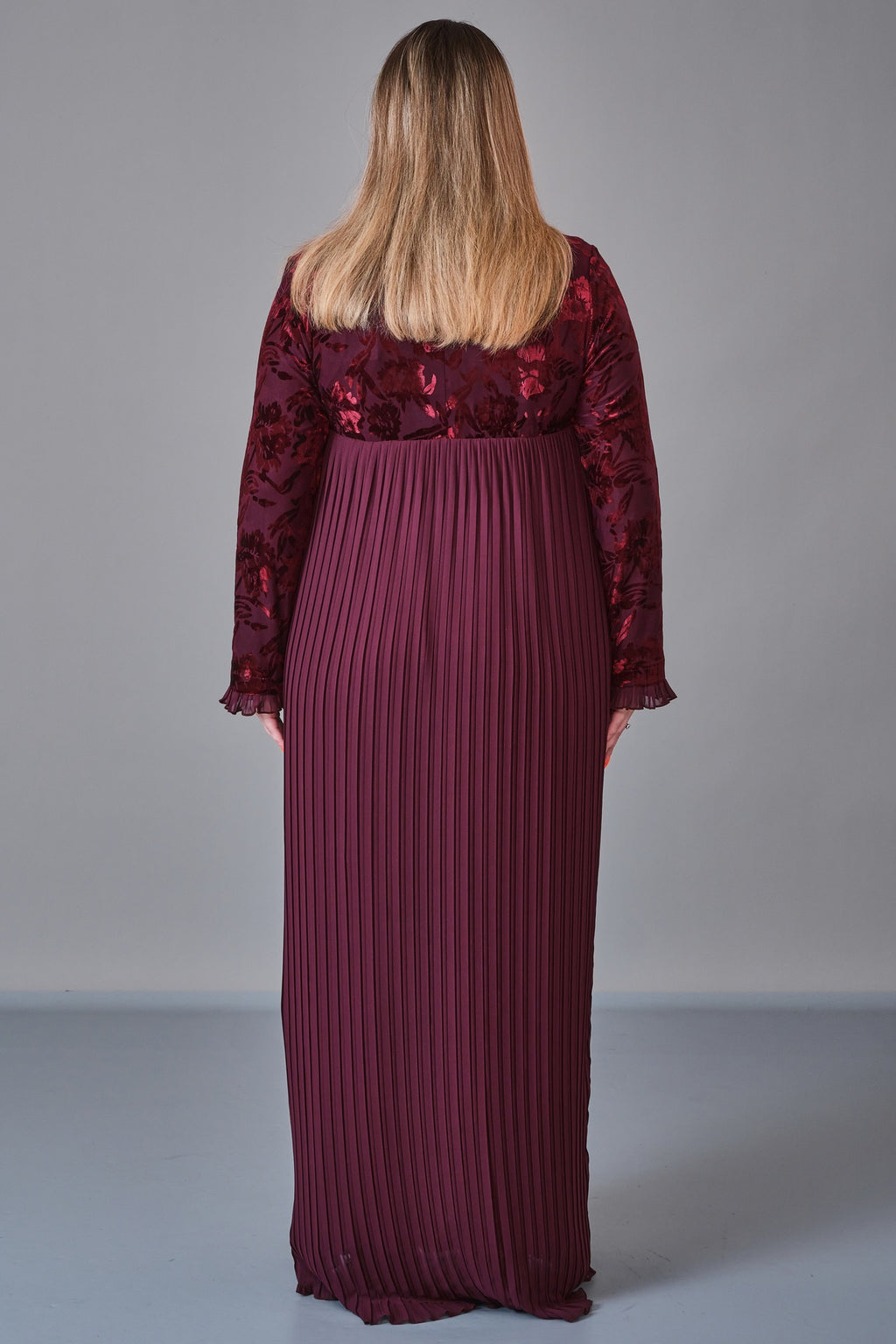 Ksas - Plus Size Dress (KSS27K32417) - 8690200218811