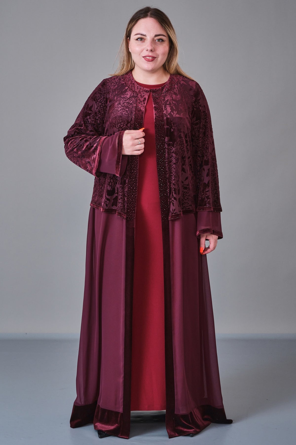Ksas - Plus Size Suit (KSS27K7101)