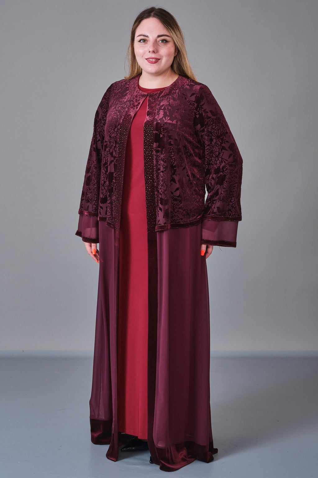 Ksas - Plus Size Suit (KSS27K7101)