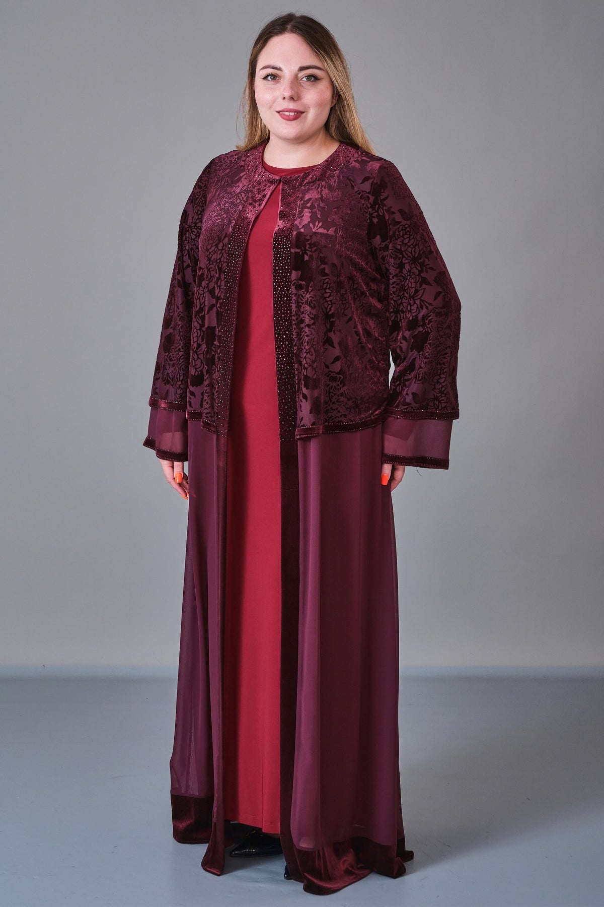 Ksas - Plus Size Suit (KSS27K7101)
