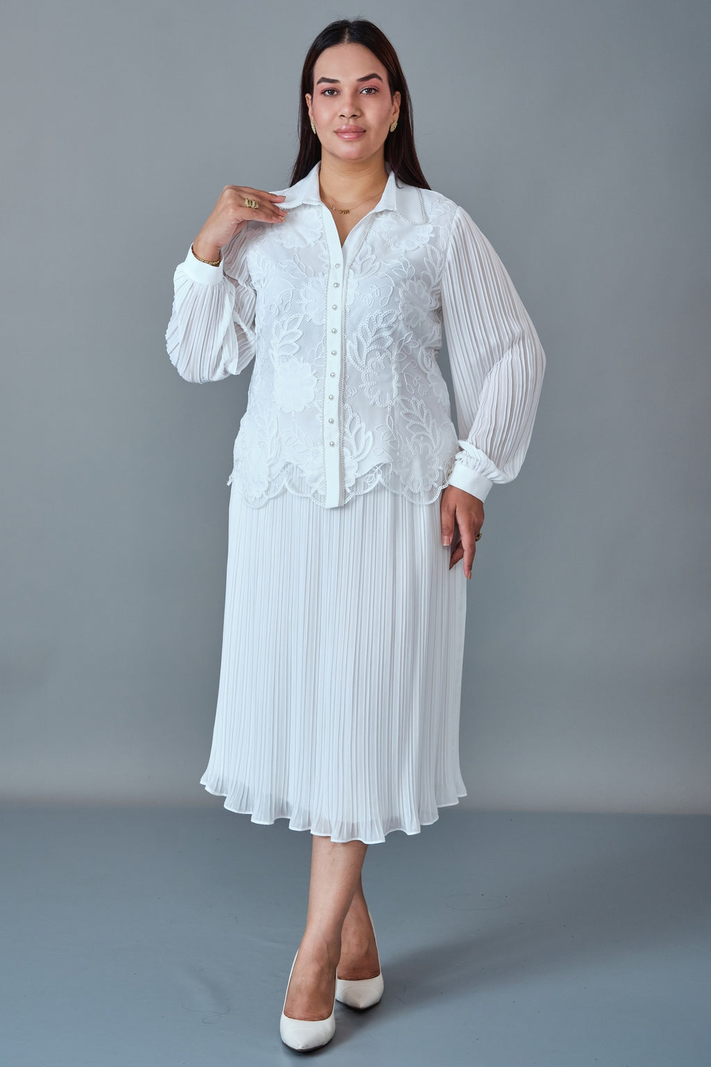 Quizas - Plus Size Suit (QUZ27K6173)