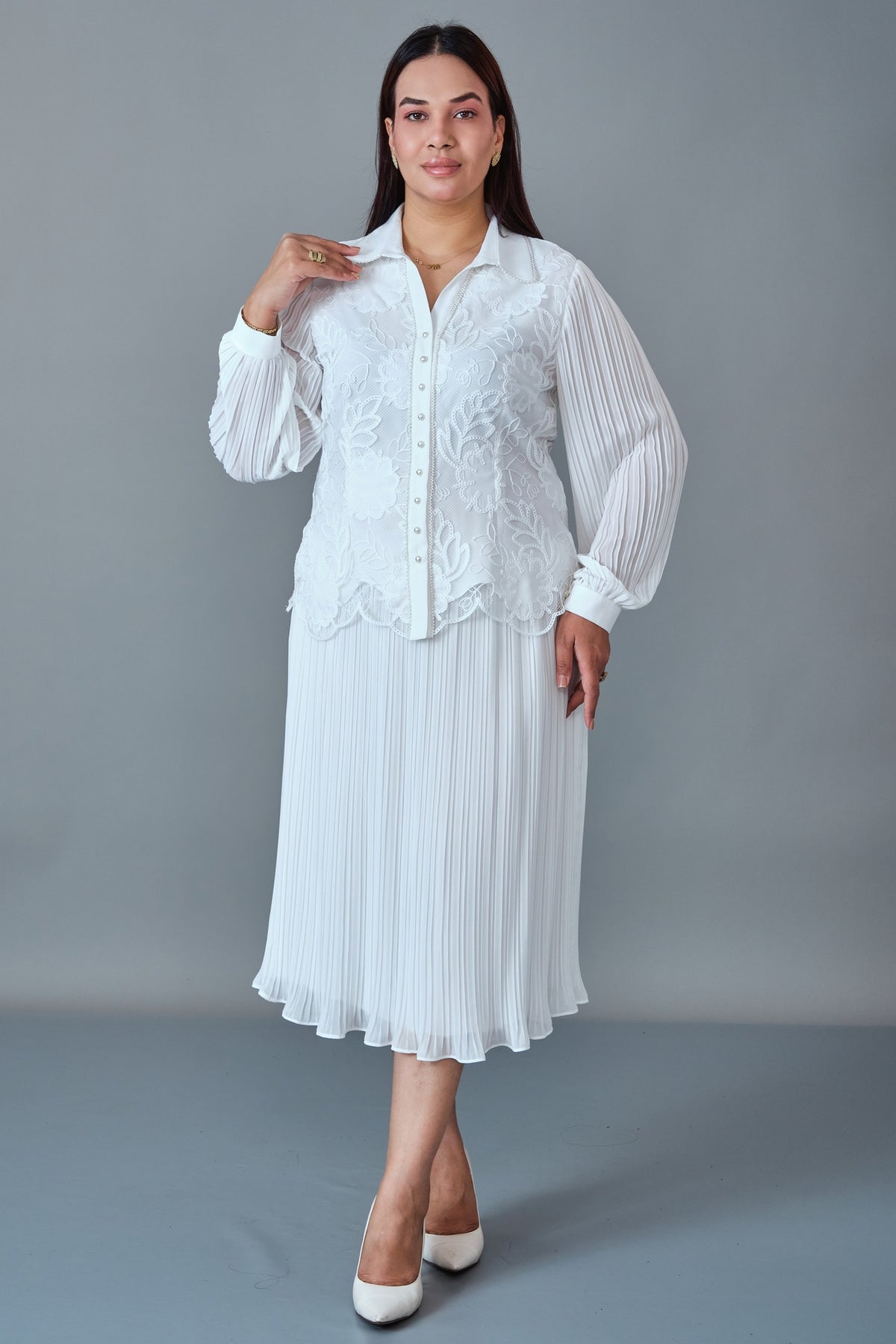 Quizas - Plus Size Suit (QUZ27K6173)