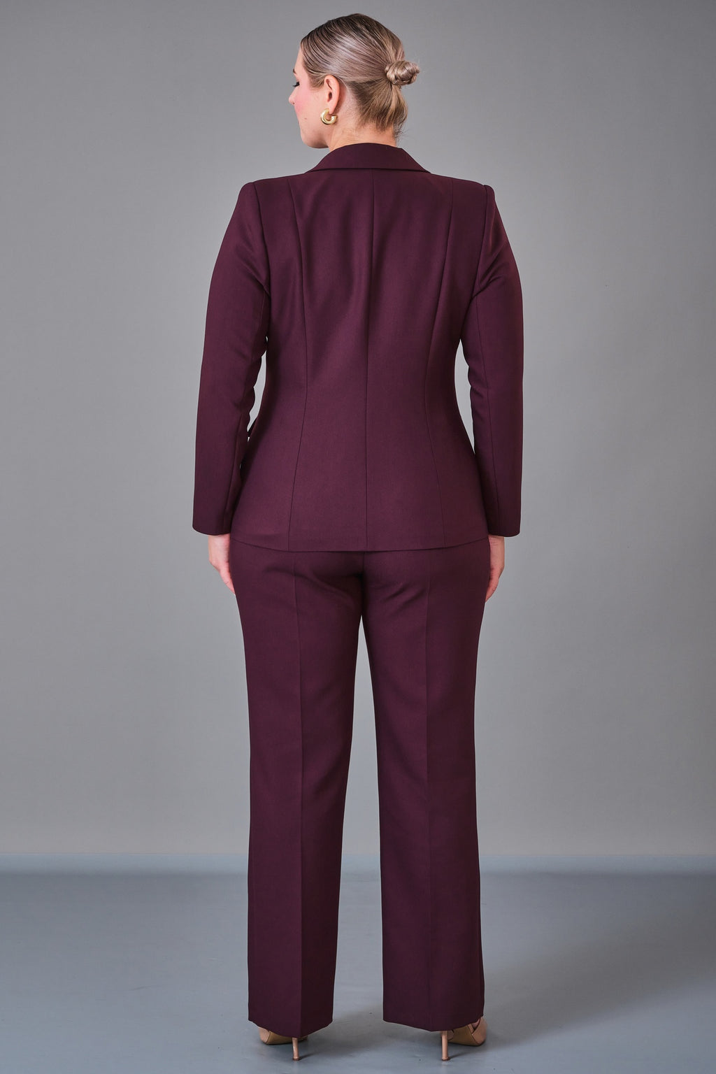 Cocomika - Plus Size Suit (CMK27K3049) - 8690200219429