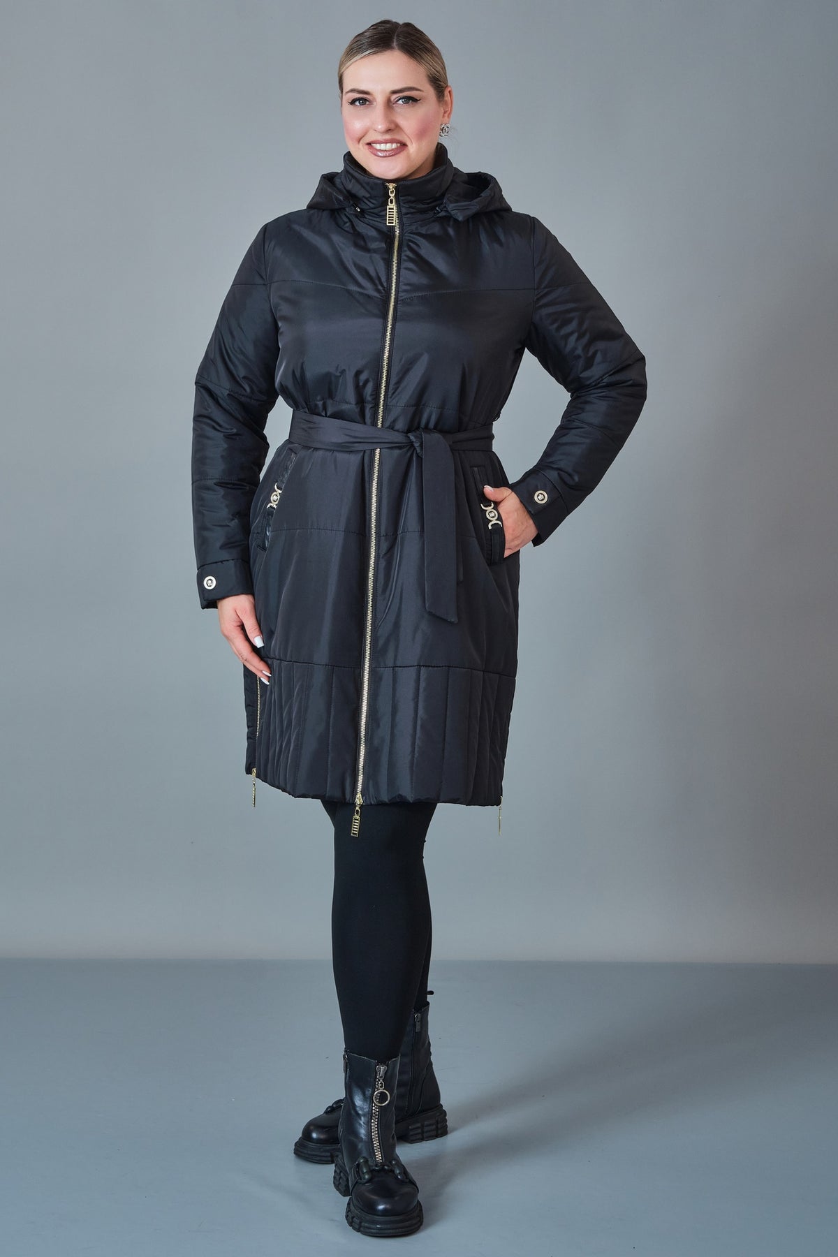 To-See - Plus Size Coat (VVL27K4621XL)