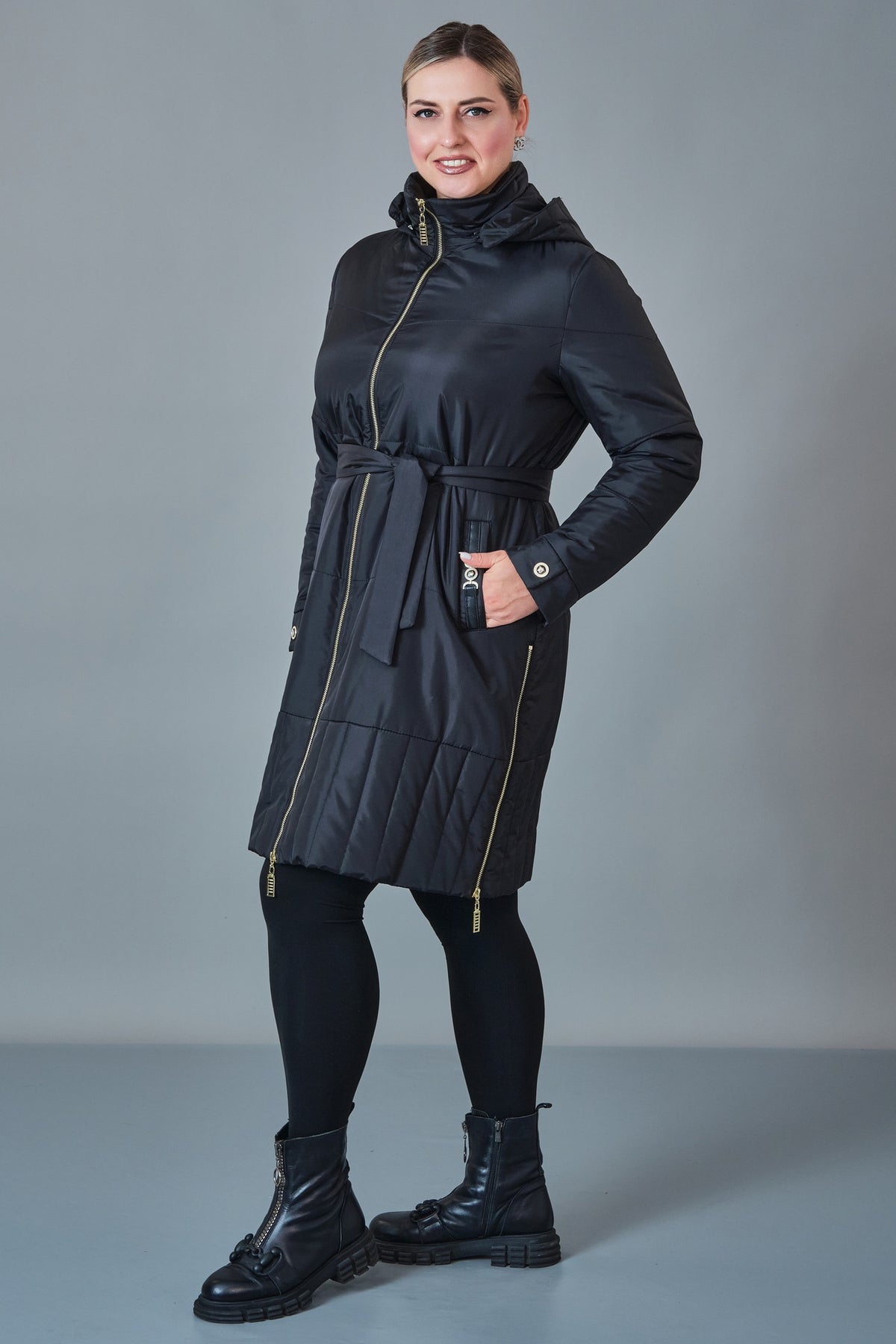 To-See - Plus Size Coat (VVL27K4621XL)