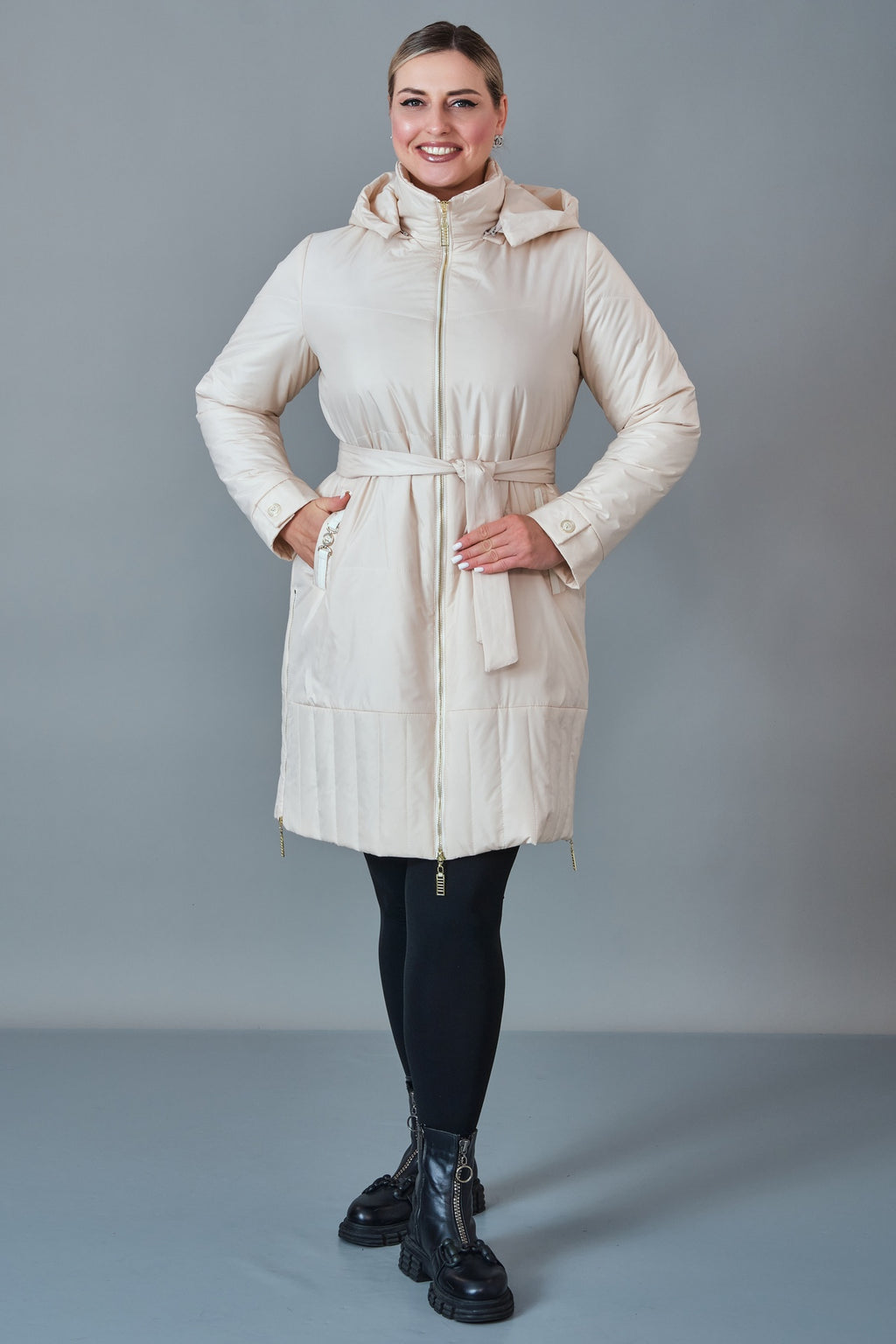 To-See - Plus Size Coat (VVL27K4621XL)