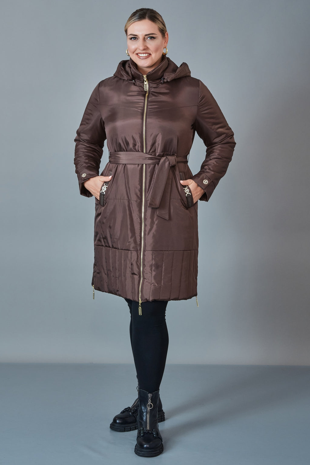 To-See - Plus Size Coat (VVL27K4621XL)