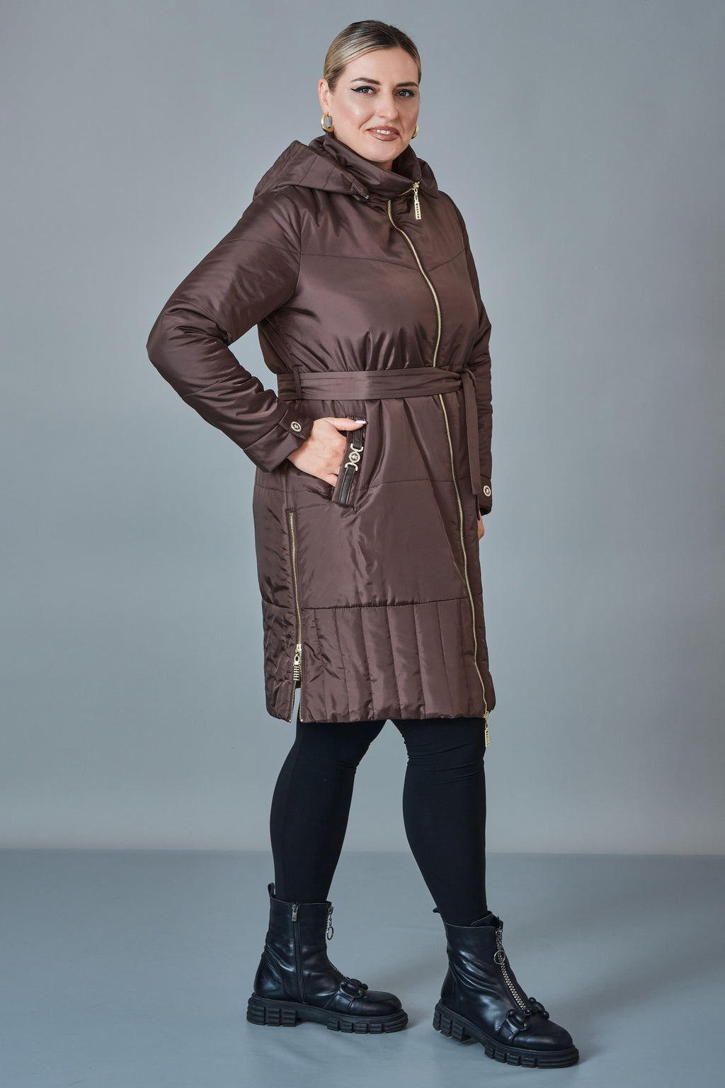 To-See - Plus Size Coat (VVL27K4621XL)