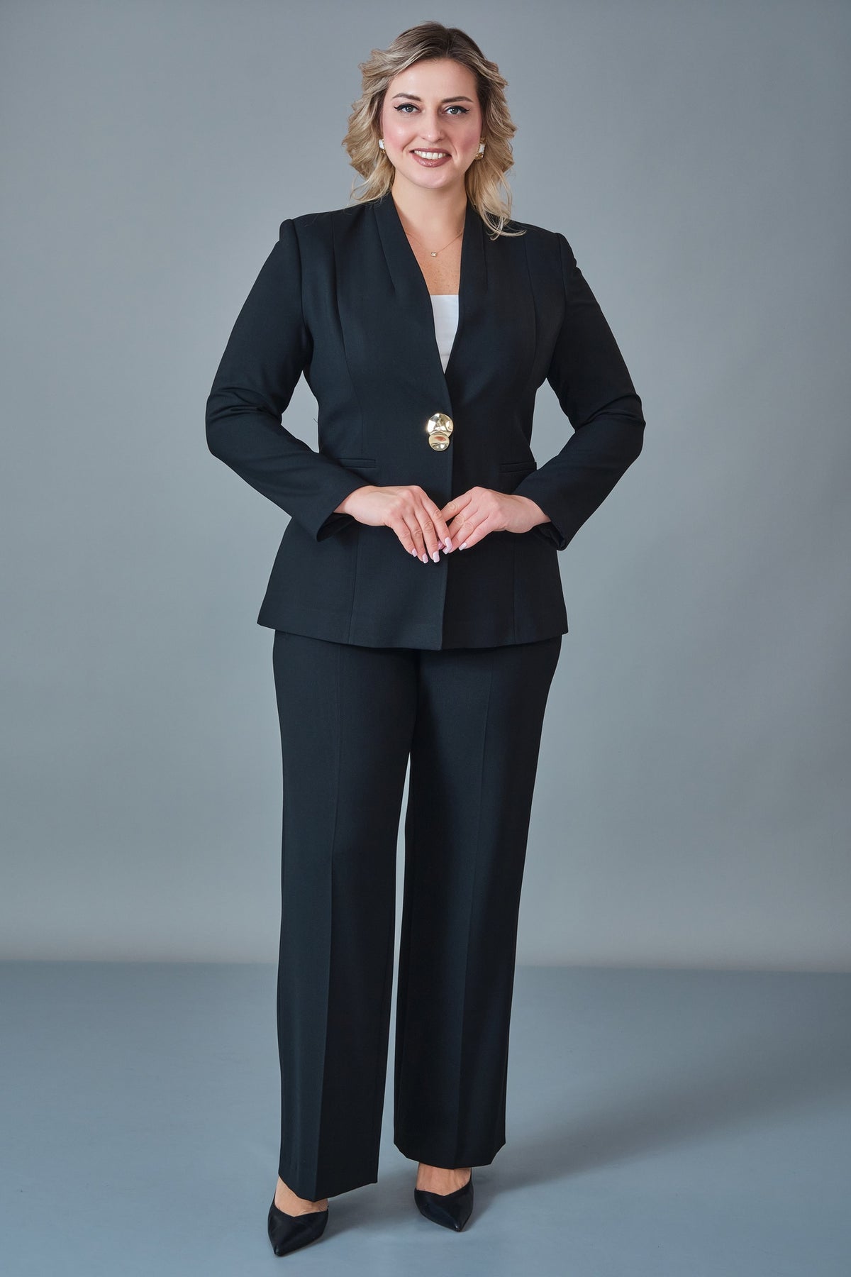 Meira - Plus Size Suit (MEI27K8775)