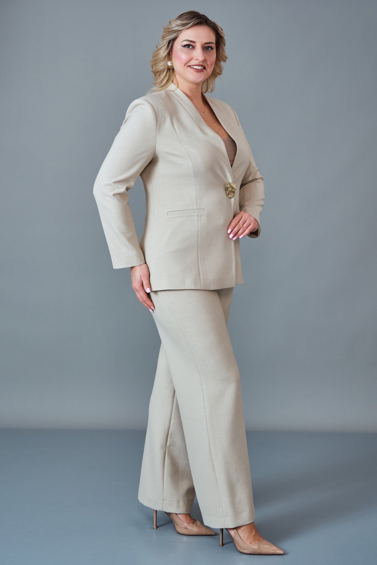 Meira - Plus Size Suit (MEI27K8775)