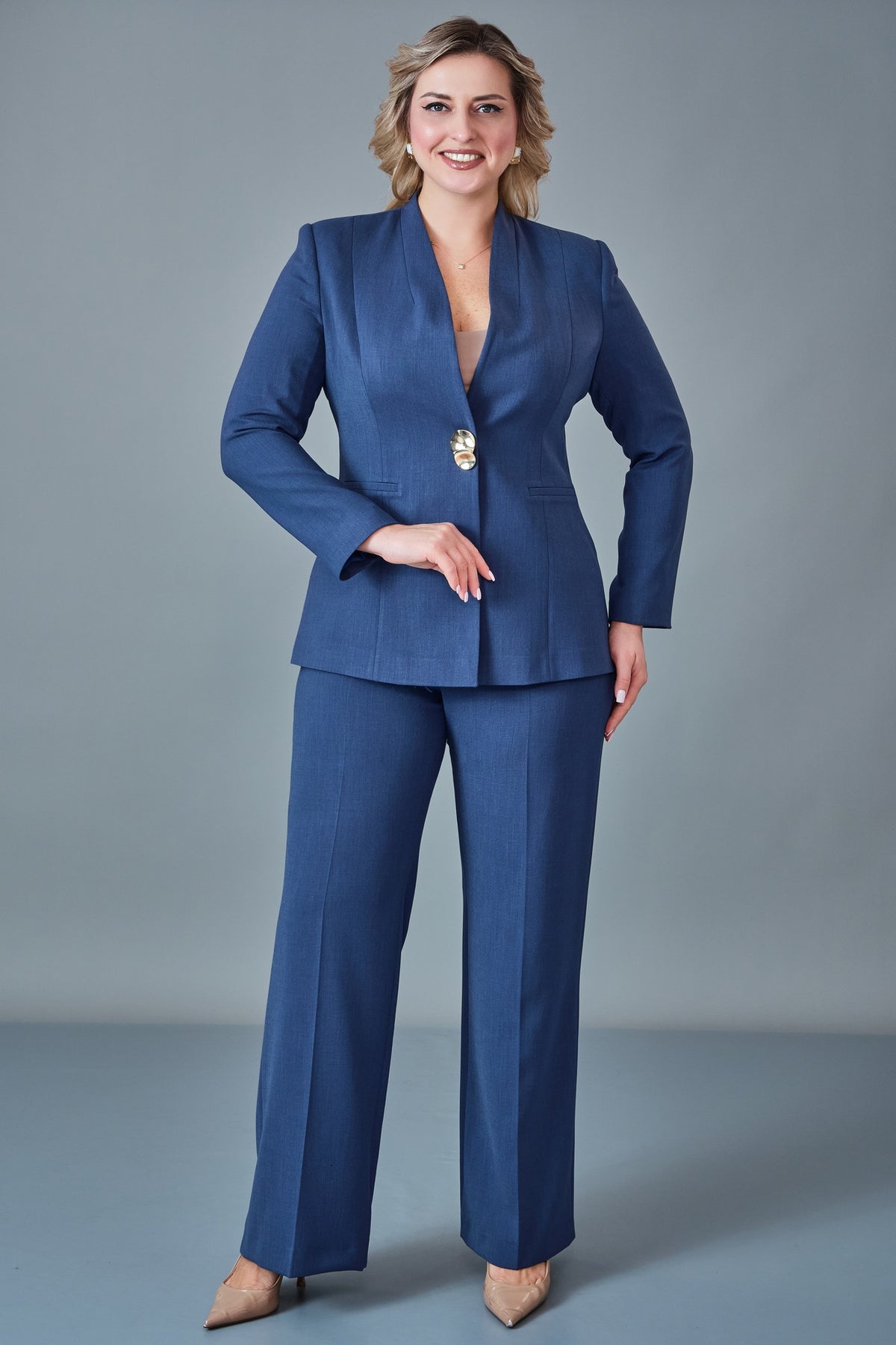 Meira - Plus Size Suit (MEI27K8775)