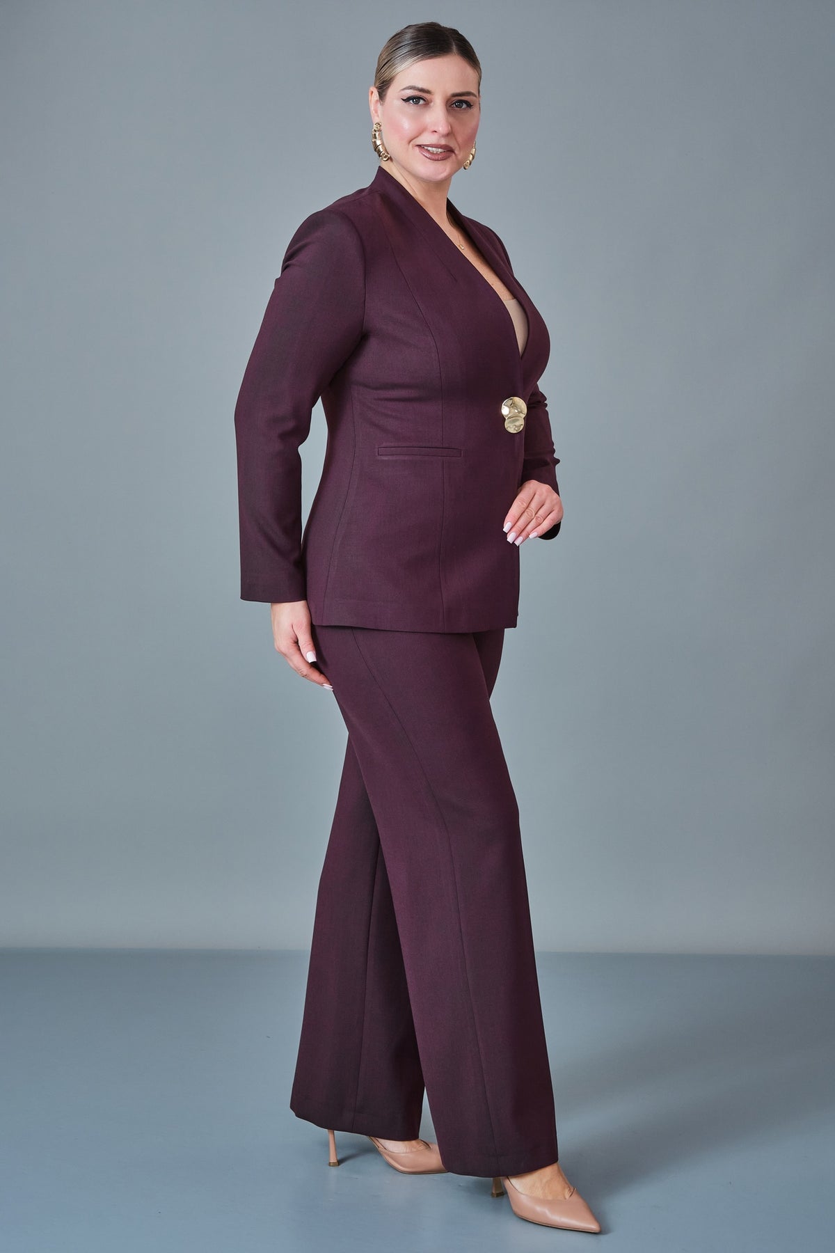 Meira - Plus Size Suit (MEI27K8775)