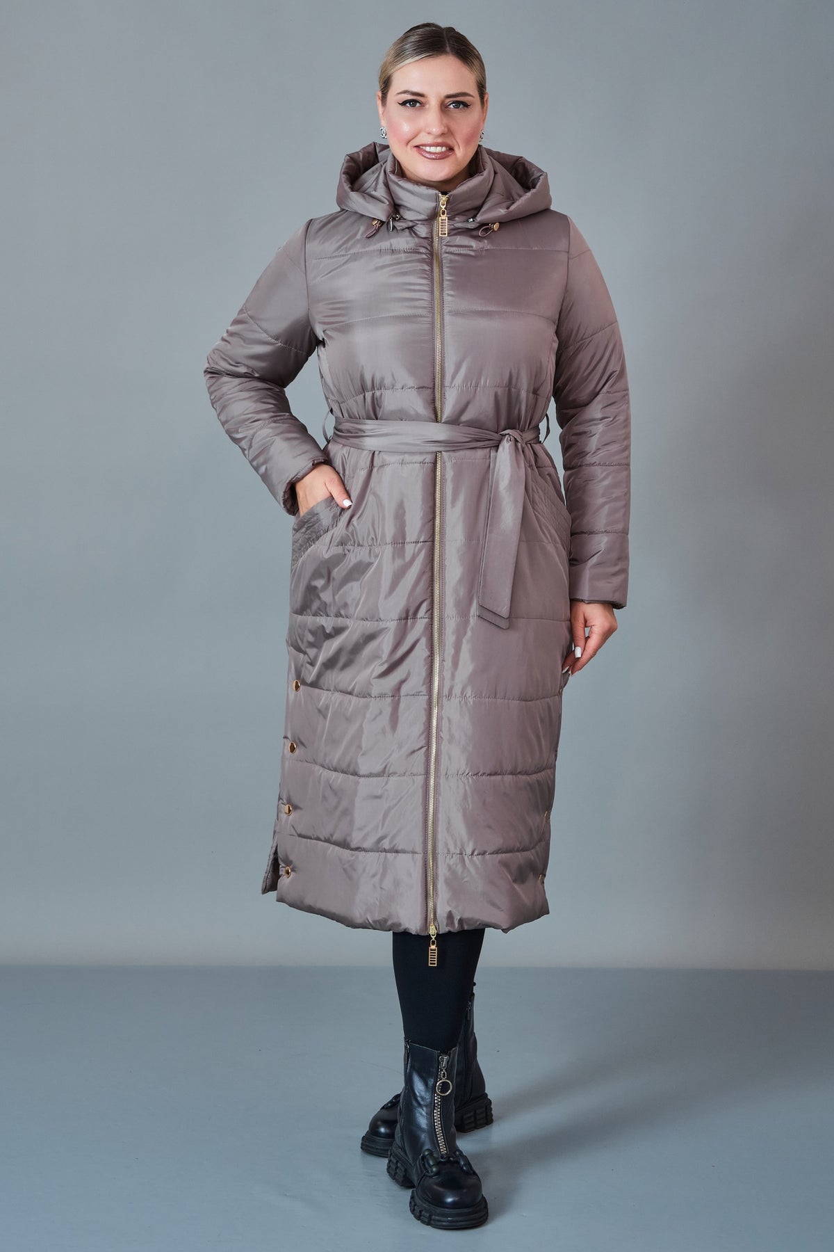 To-See - Plus Size Coat (VVL27K4401XL)