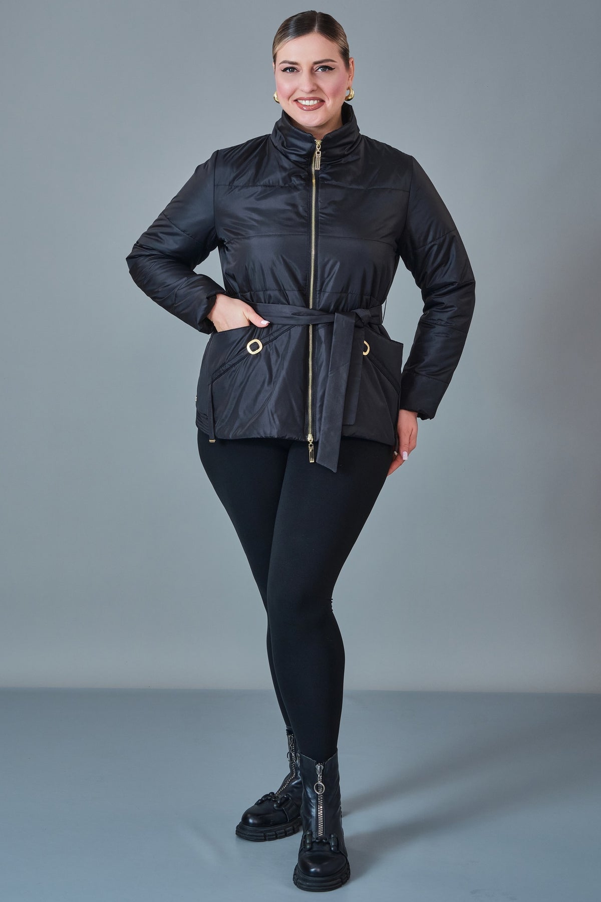 To-See - Plus Size Coat (VVL27K234067XL)