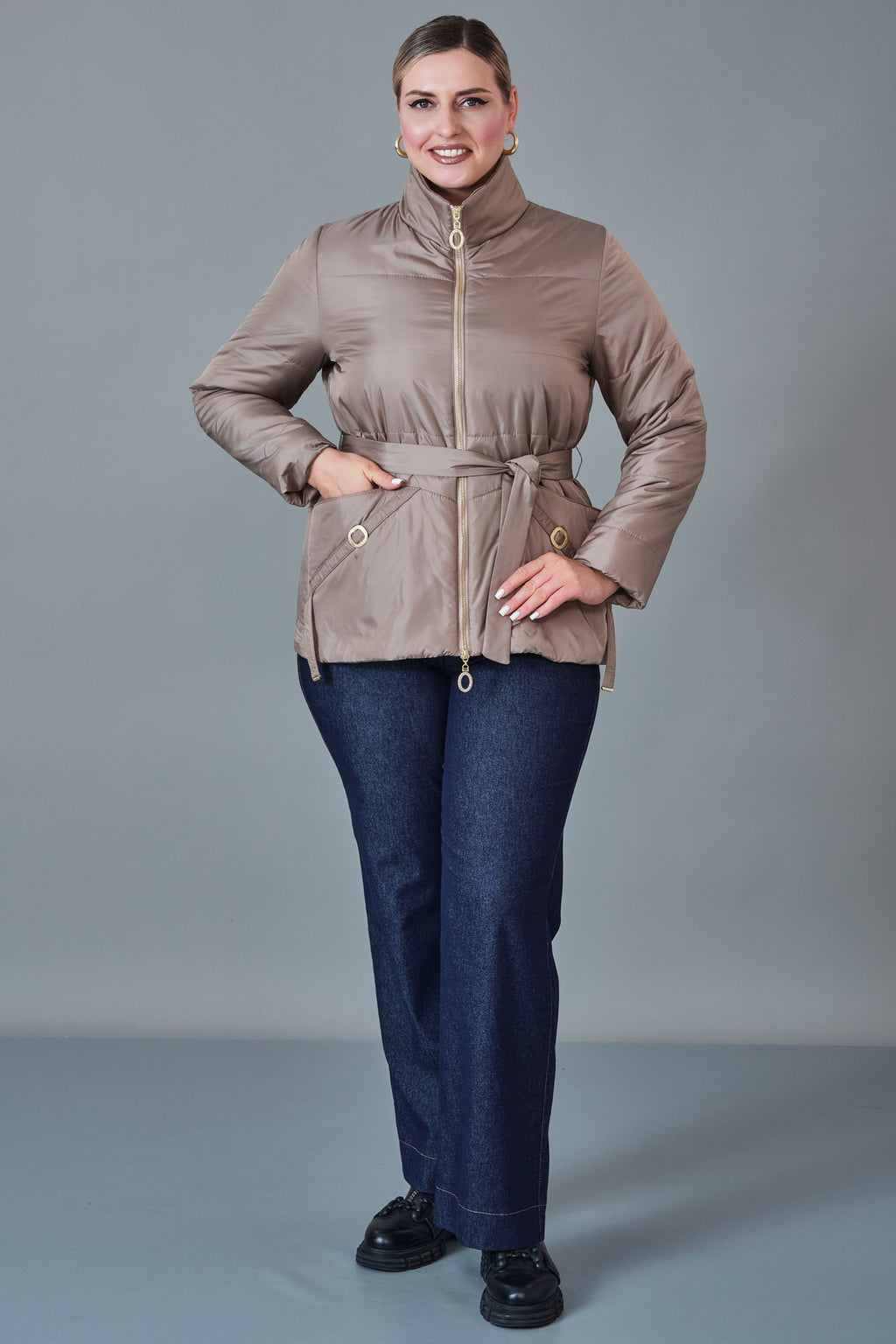 To-See - Plus Size Coat (VVL27K234067XL)