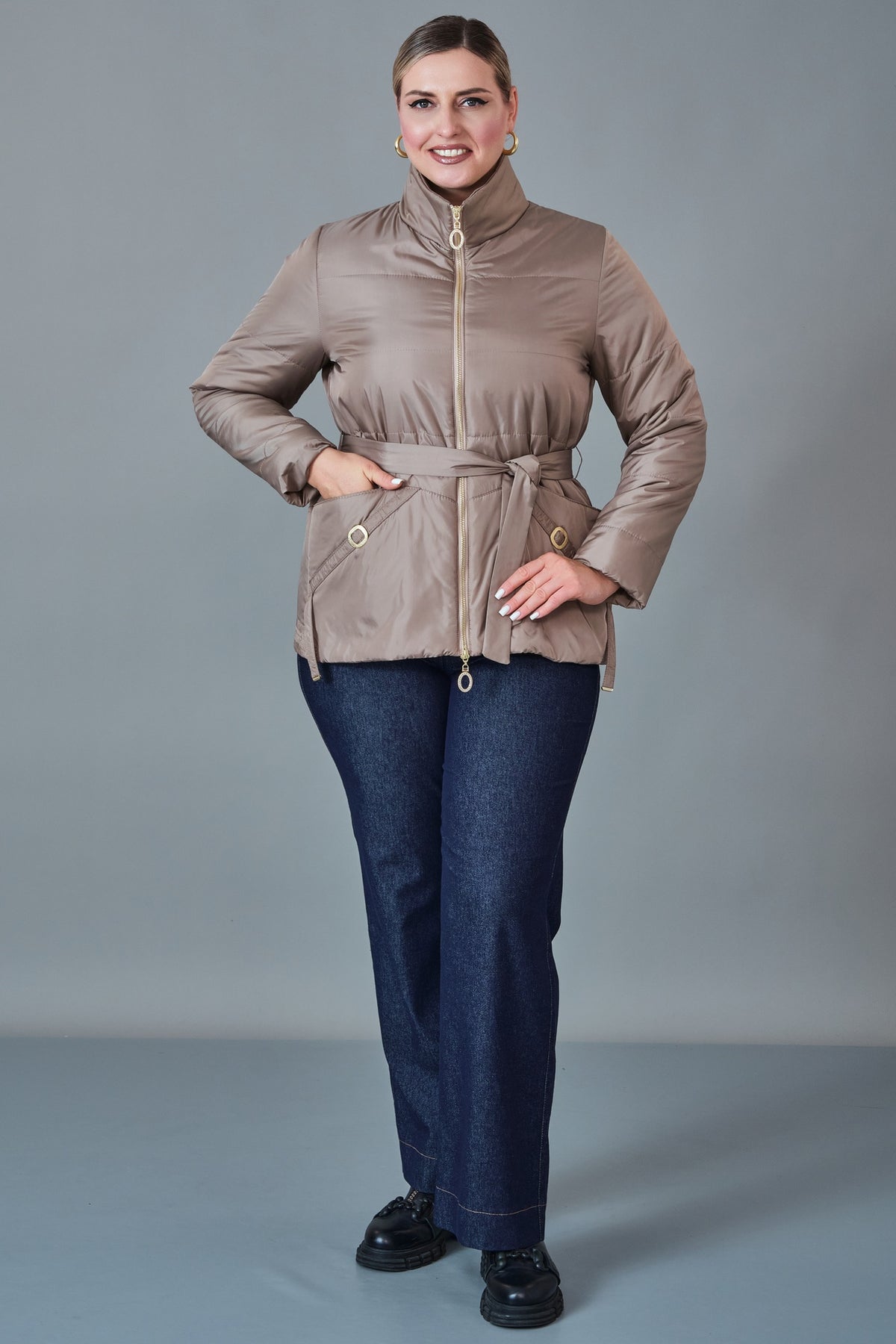 To-See - Plus Size Coat (VVL27K234067XL)